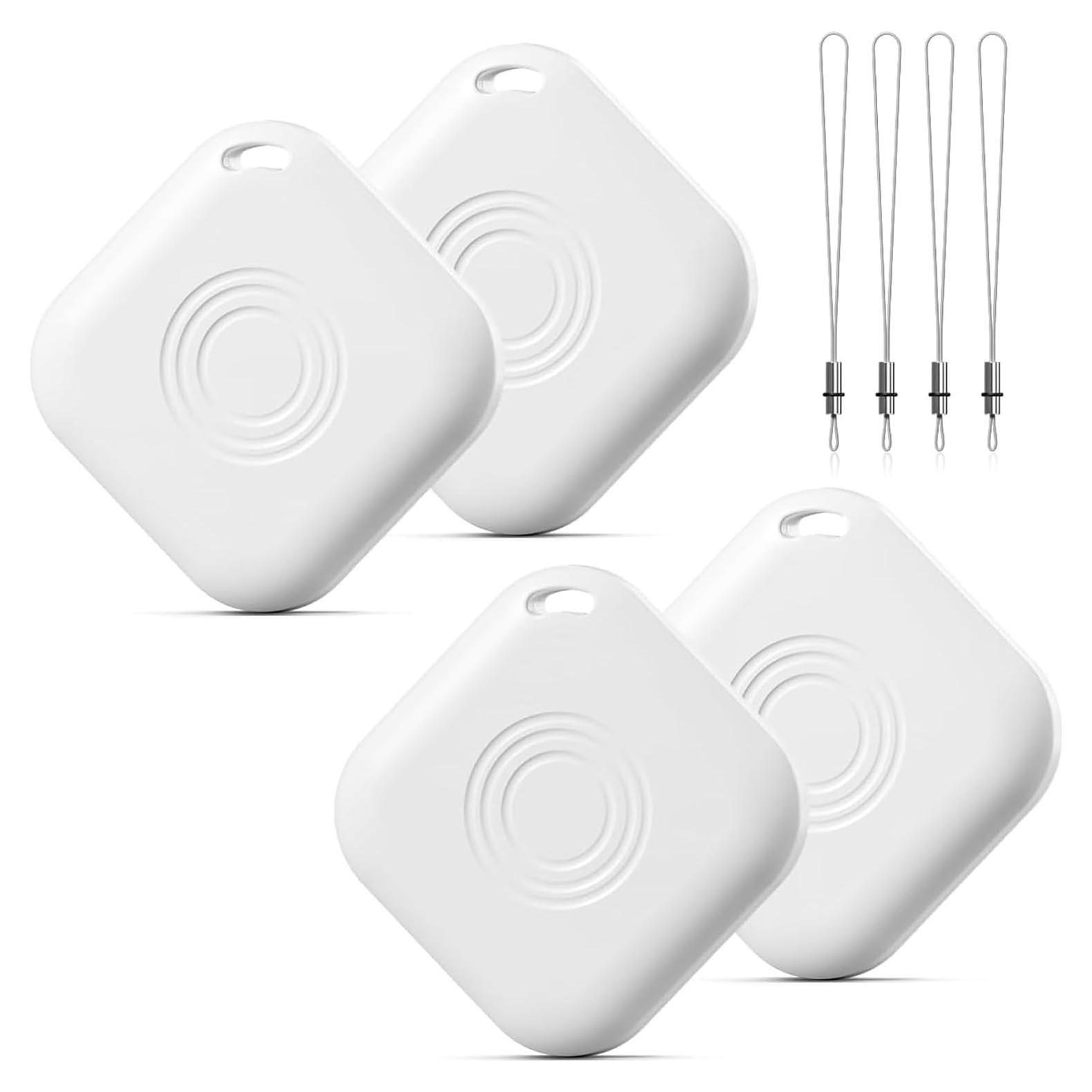 Paquete de 4 AirTags LAOLASEED Rastreador Bluetooth iOS
