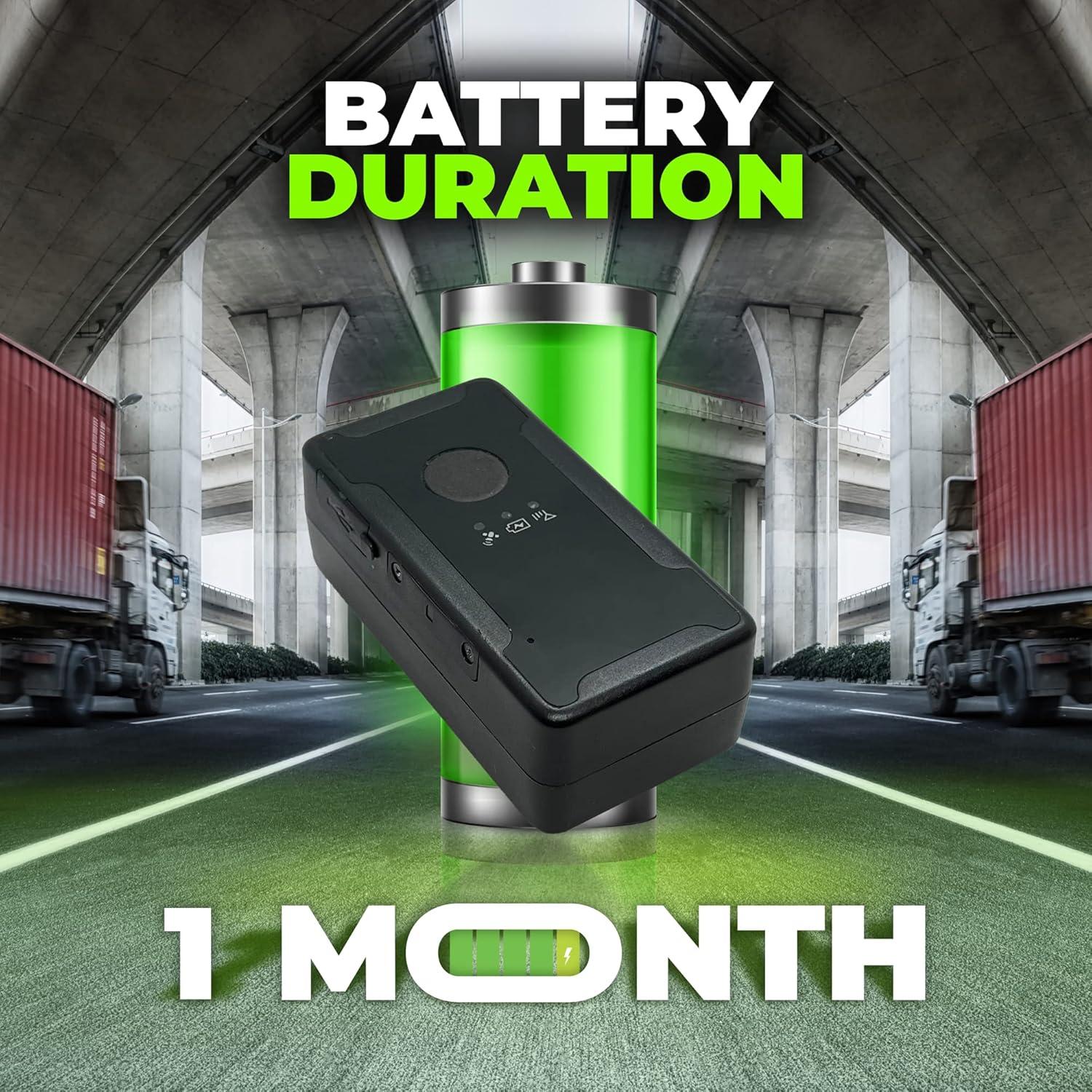 Rastreador GPS 4G LTE GPSnVision - Vehículos, Batería 30 días