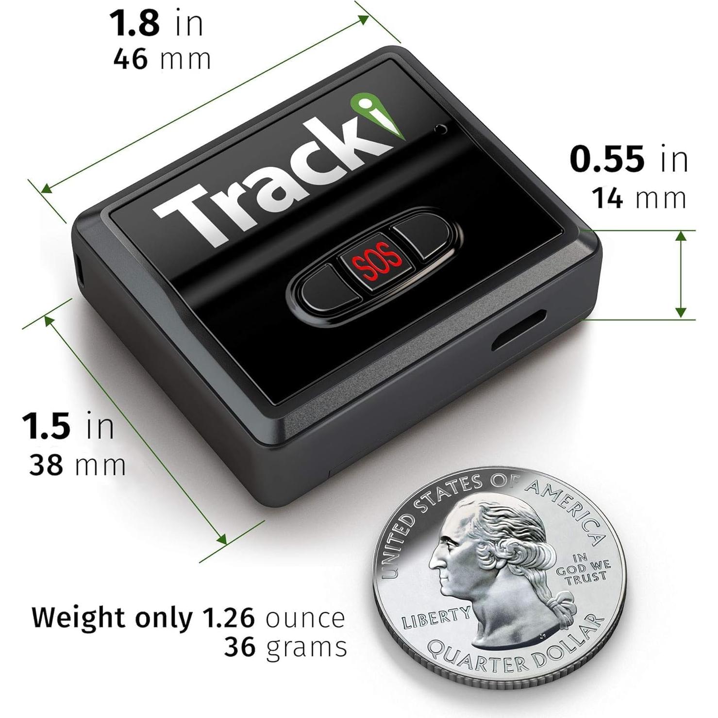 Rastreador GPS Tracki 4G LTE para Vehículos Sin Cuota