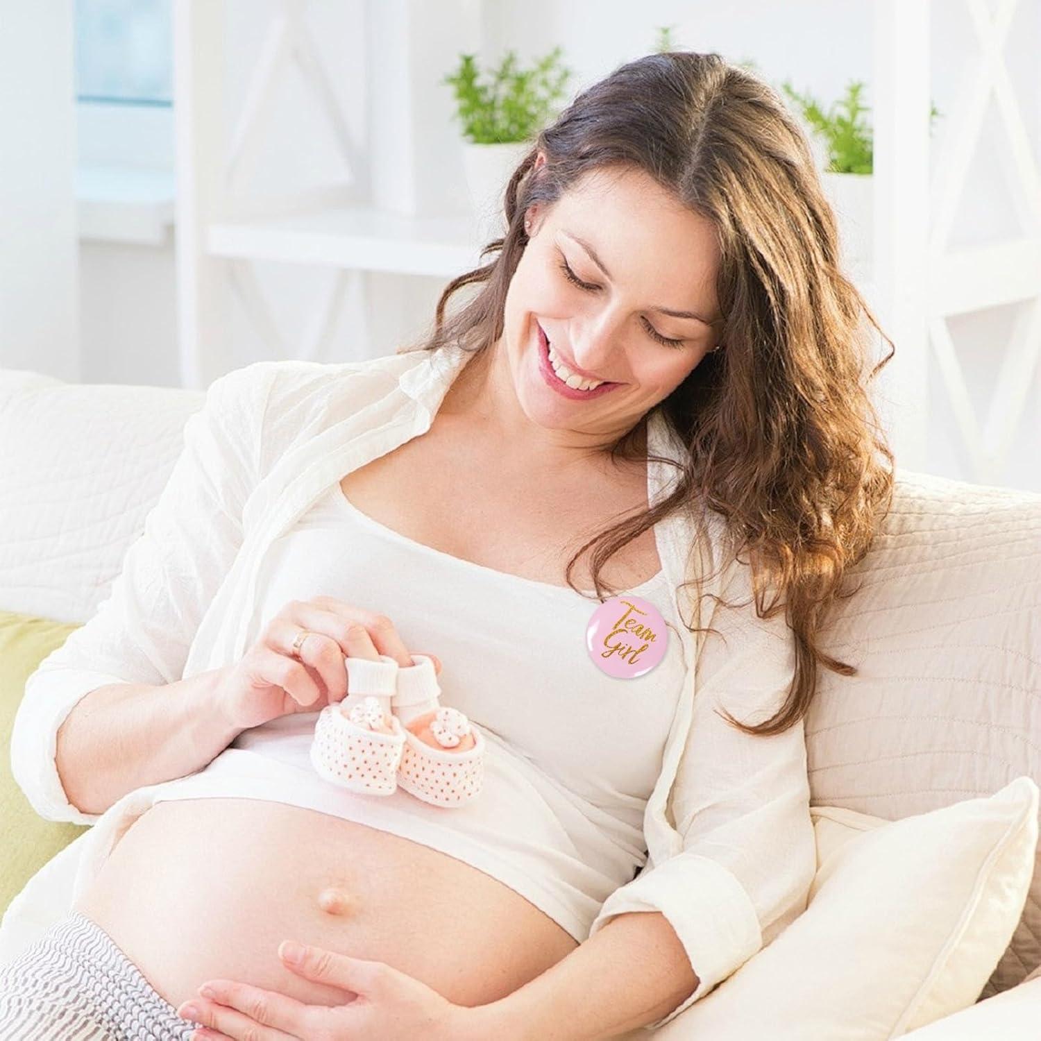 Pins de Botón Revelación de Género 30 Pcs JasperKino