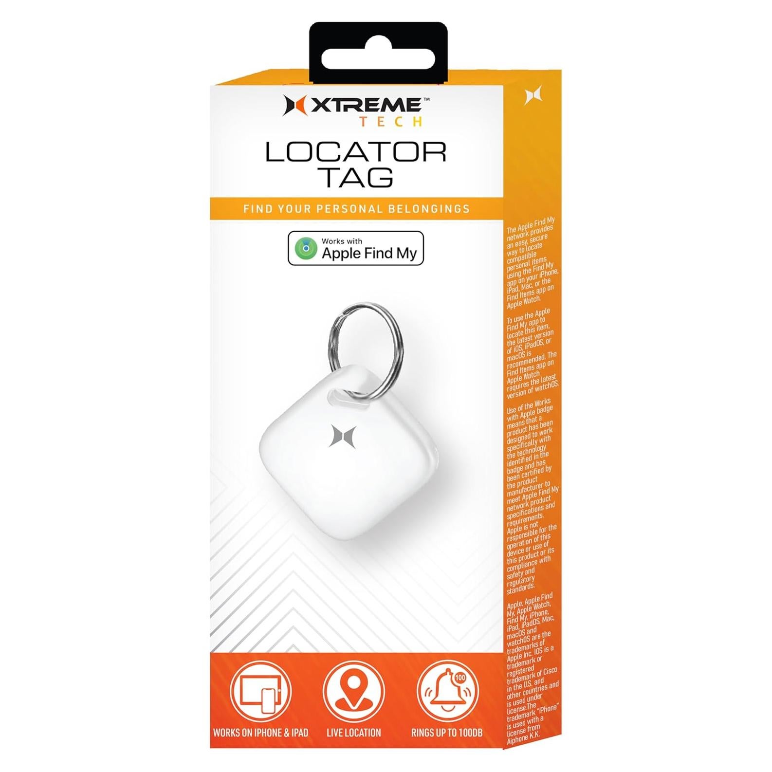 Etiqueta Localizadora Xtreme Bluetooth para iOS 100dB
