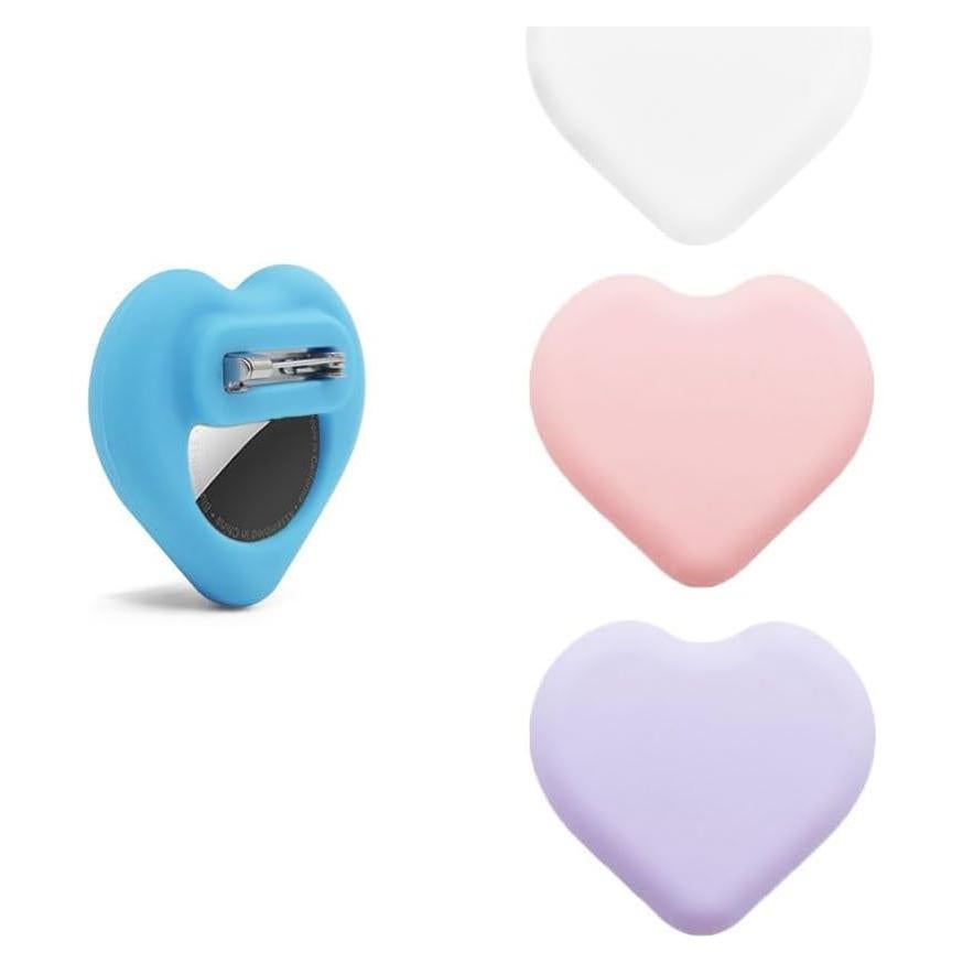 Soporte para AirTag Alsukeay - 4 Fundas Silicona Niños