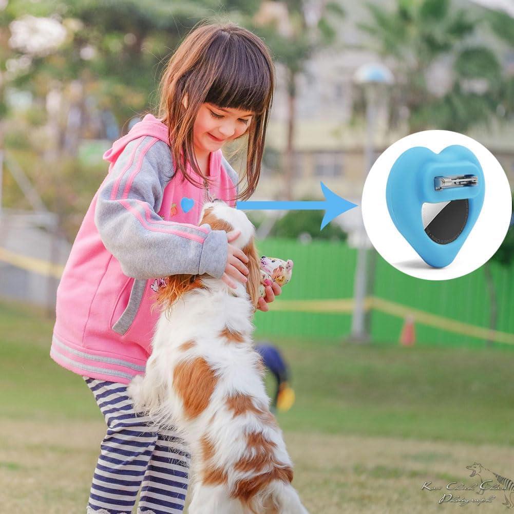 Soporte para AirTag Alsukeay - 4 Fundas Silicona Niños