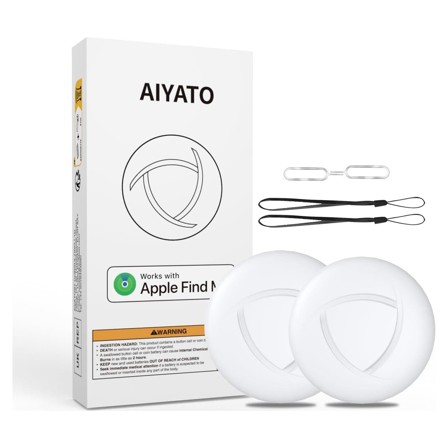 Rastreador Bluetooth Inteligente Dohome Air Tags 2 Unidades