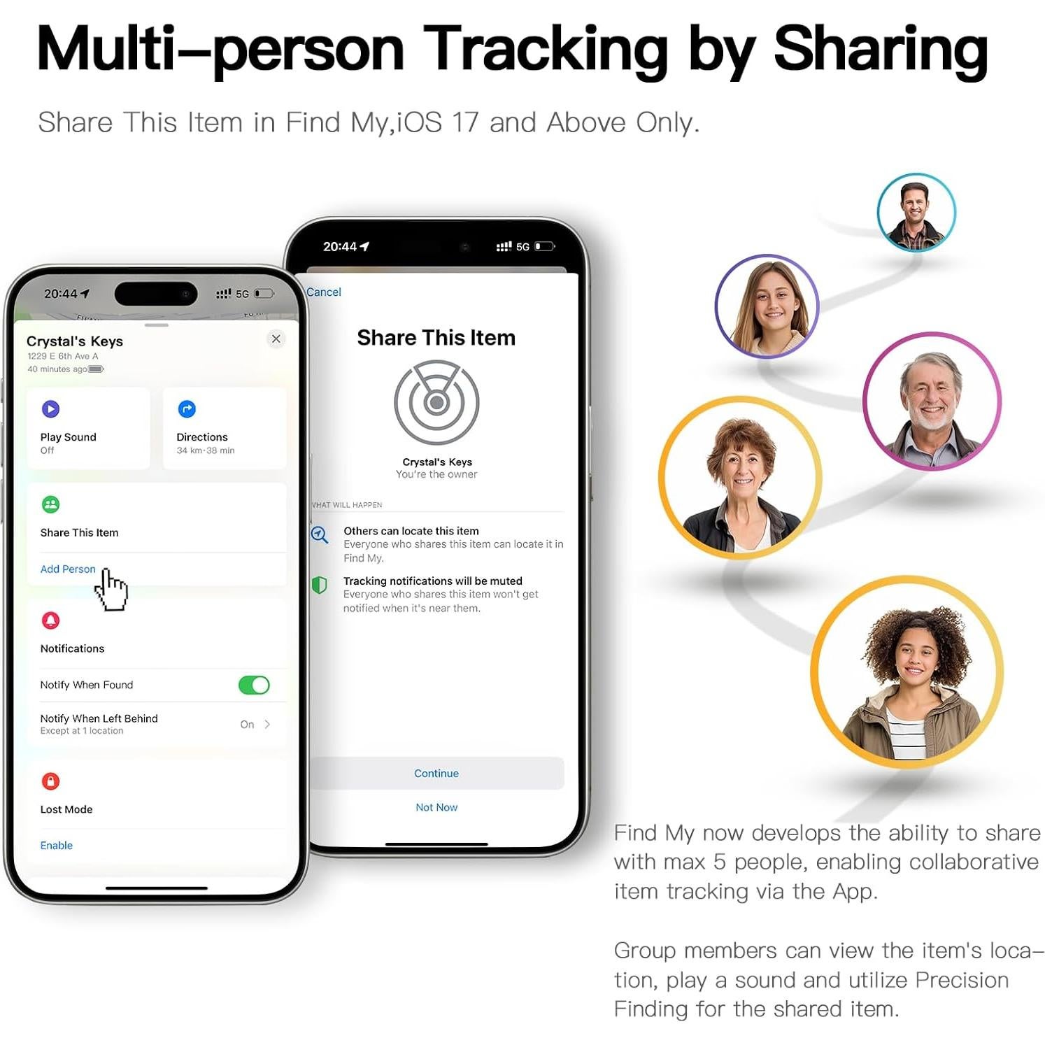 Localizador de Llaves Symphonier Bluetooth IP67 Paquete 4