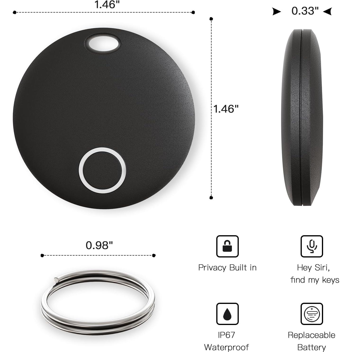 Localizador de Llaves Symphonier Bluetooth IP67 Paquete 4
