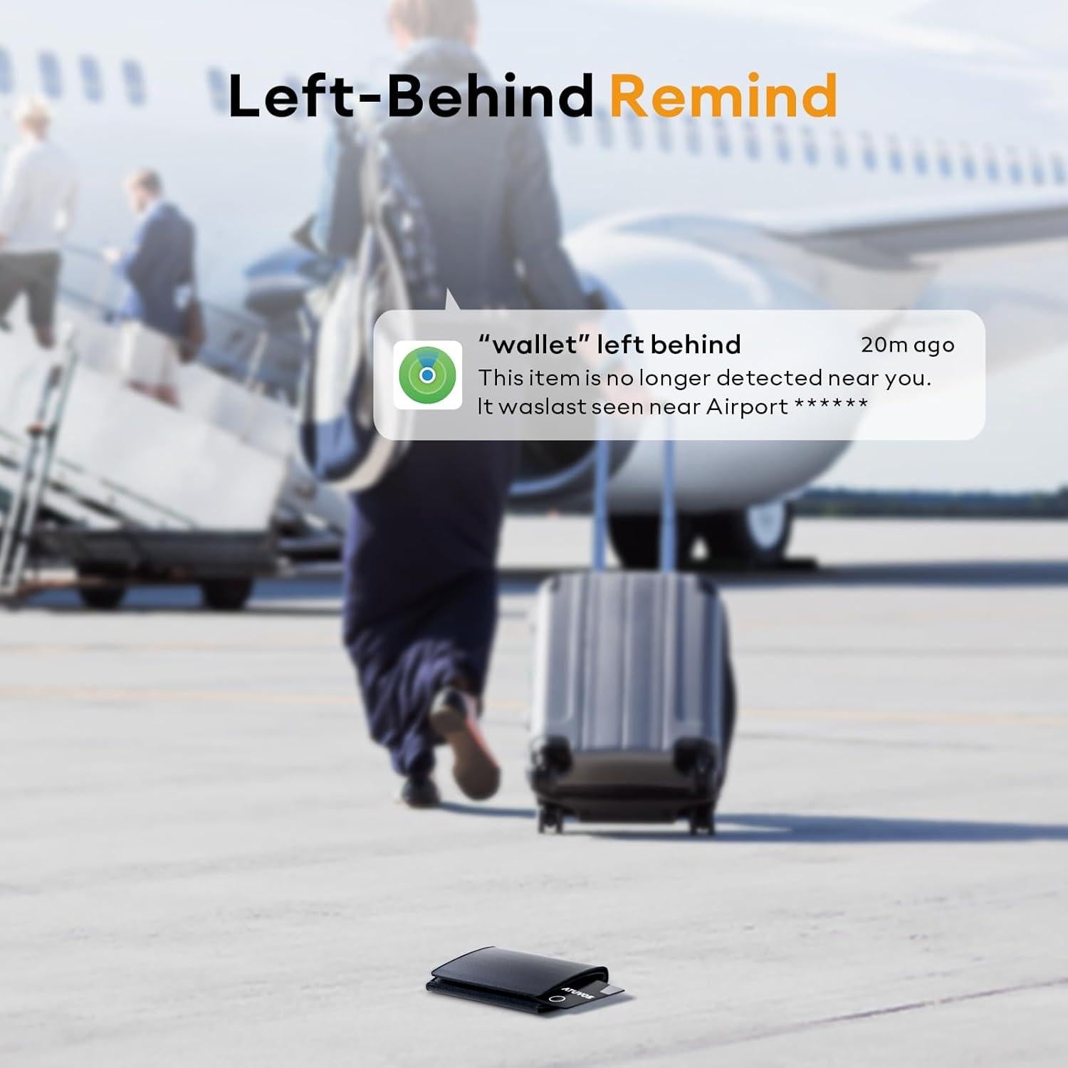 Tarjeta de rastreo ATUVOS 2 paquetes impermeable IP67