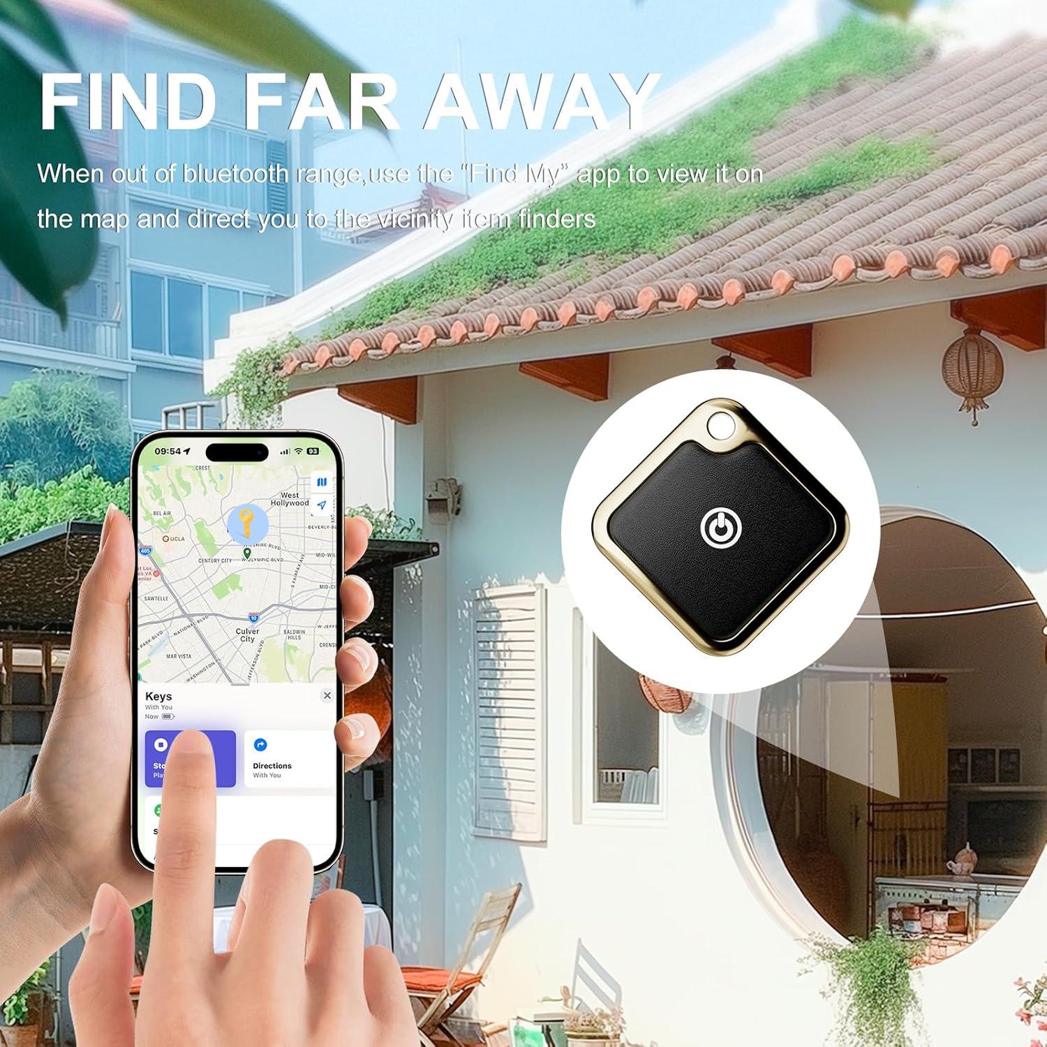 Etiqueta Localizadora SMARTLB para Mascotas y Objetos - Negro