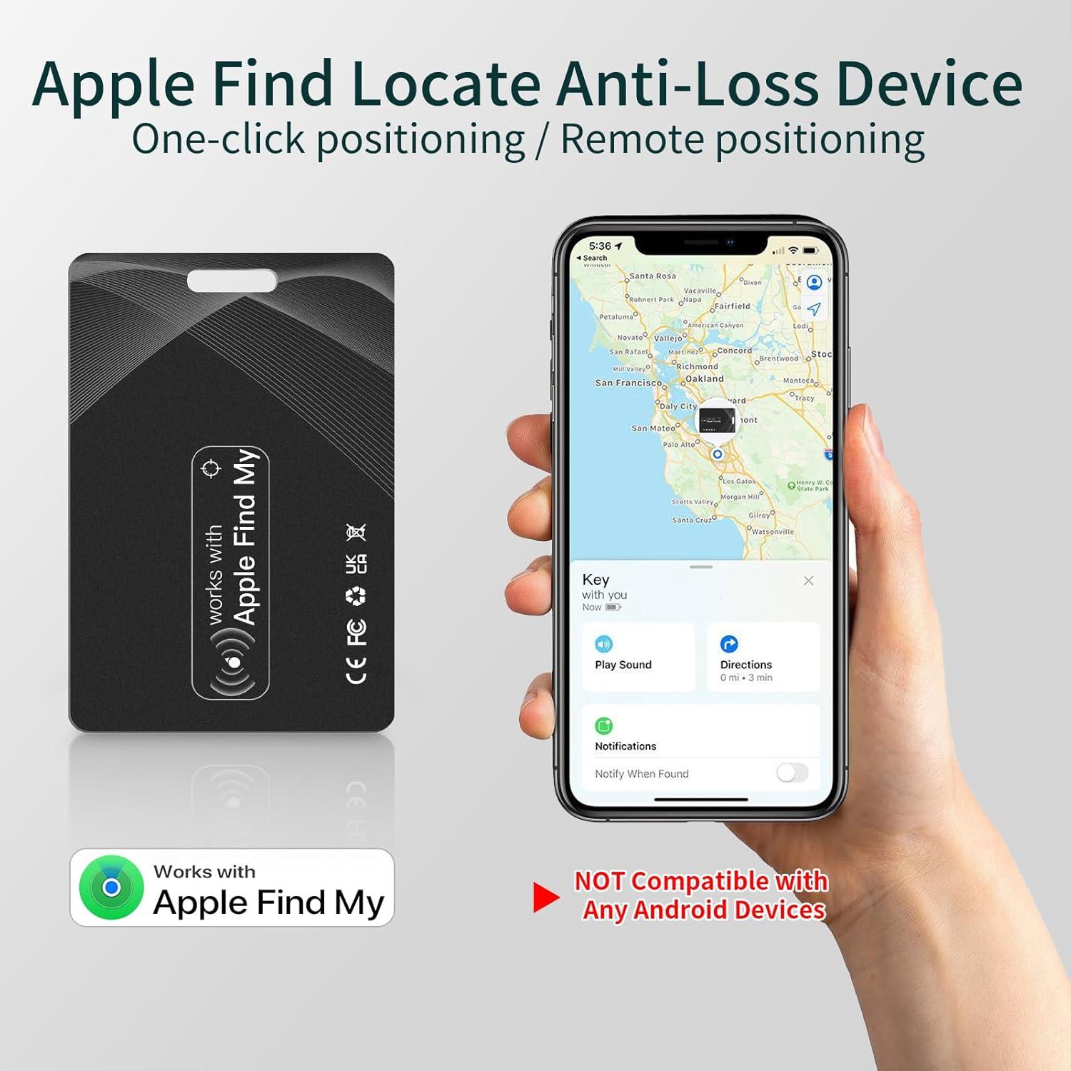 Tarjeta Rastreadora SmartCard Apple Find My 8.3x5.2cm