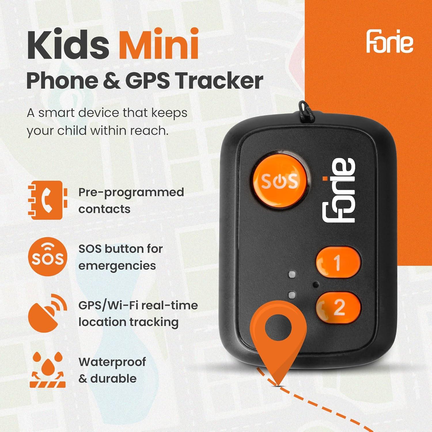 Rastreador GPS para Niños FONIE con SOS y Llamadas
