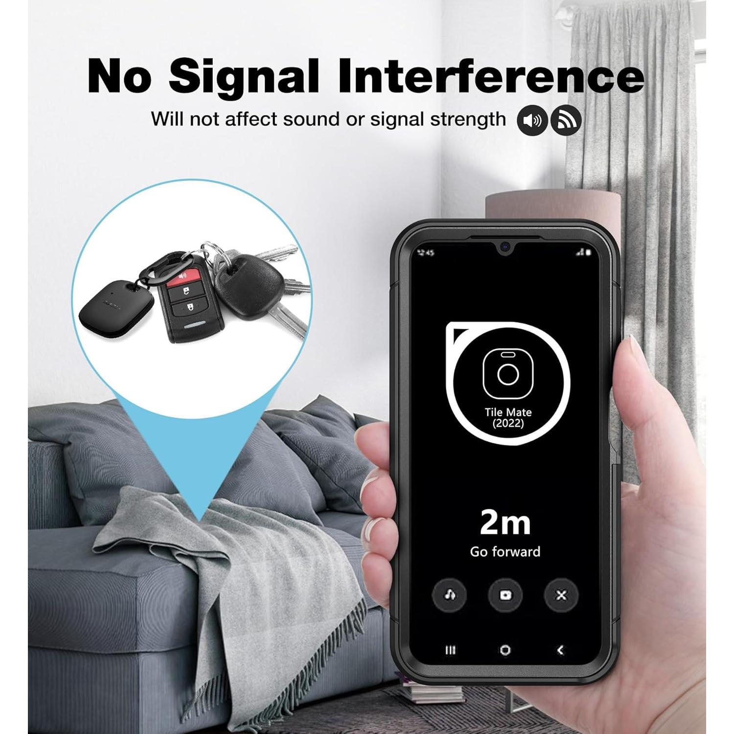 Funda Protectora SURITCH para Tile Mate 2022 - Negro