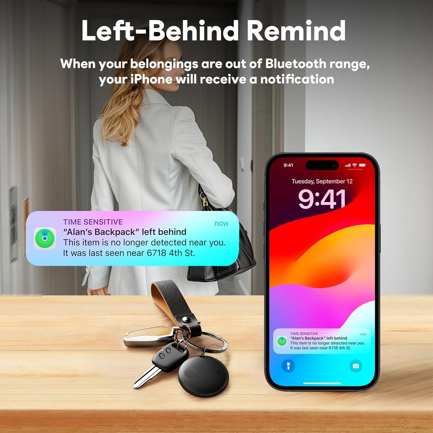 Rastreador Bluetooth Midlocater Air Tag para iOS IP67