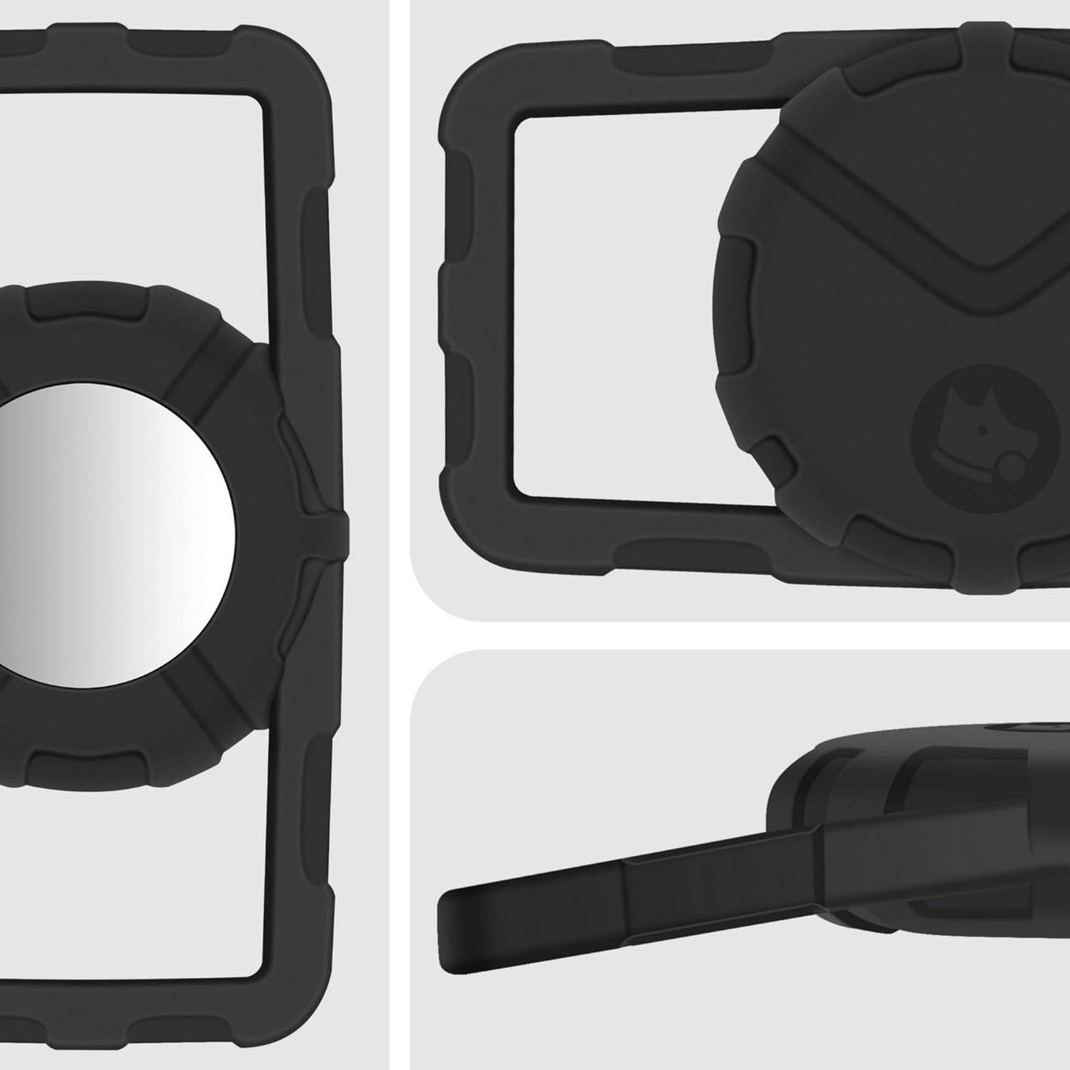 Soporte para Collar de Perro Fossa Airtag Negro - Protección GPS