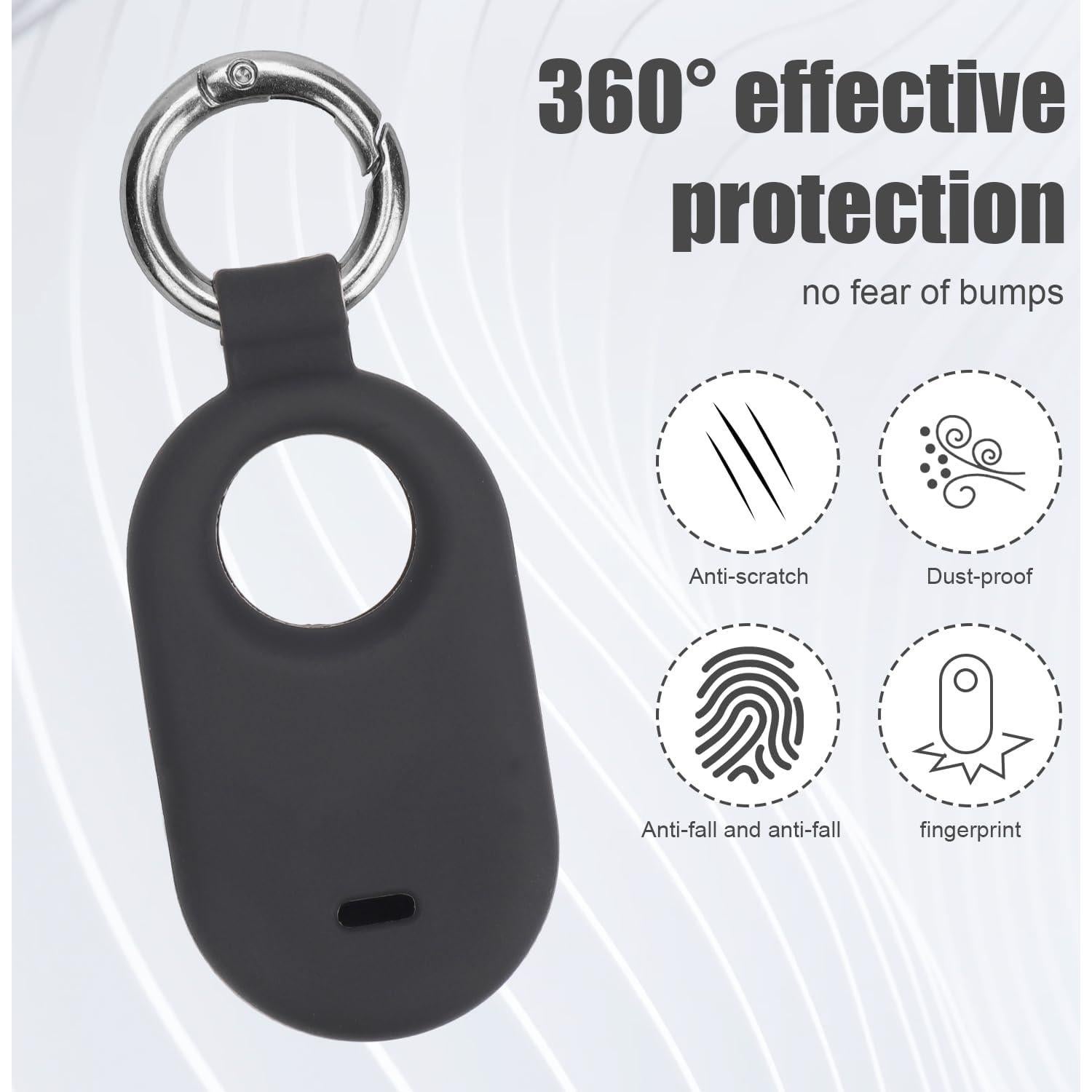 Funda Protectora de Silicona para Galaxy Smart Tag 2 - 4 Piezas