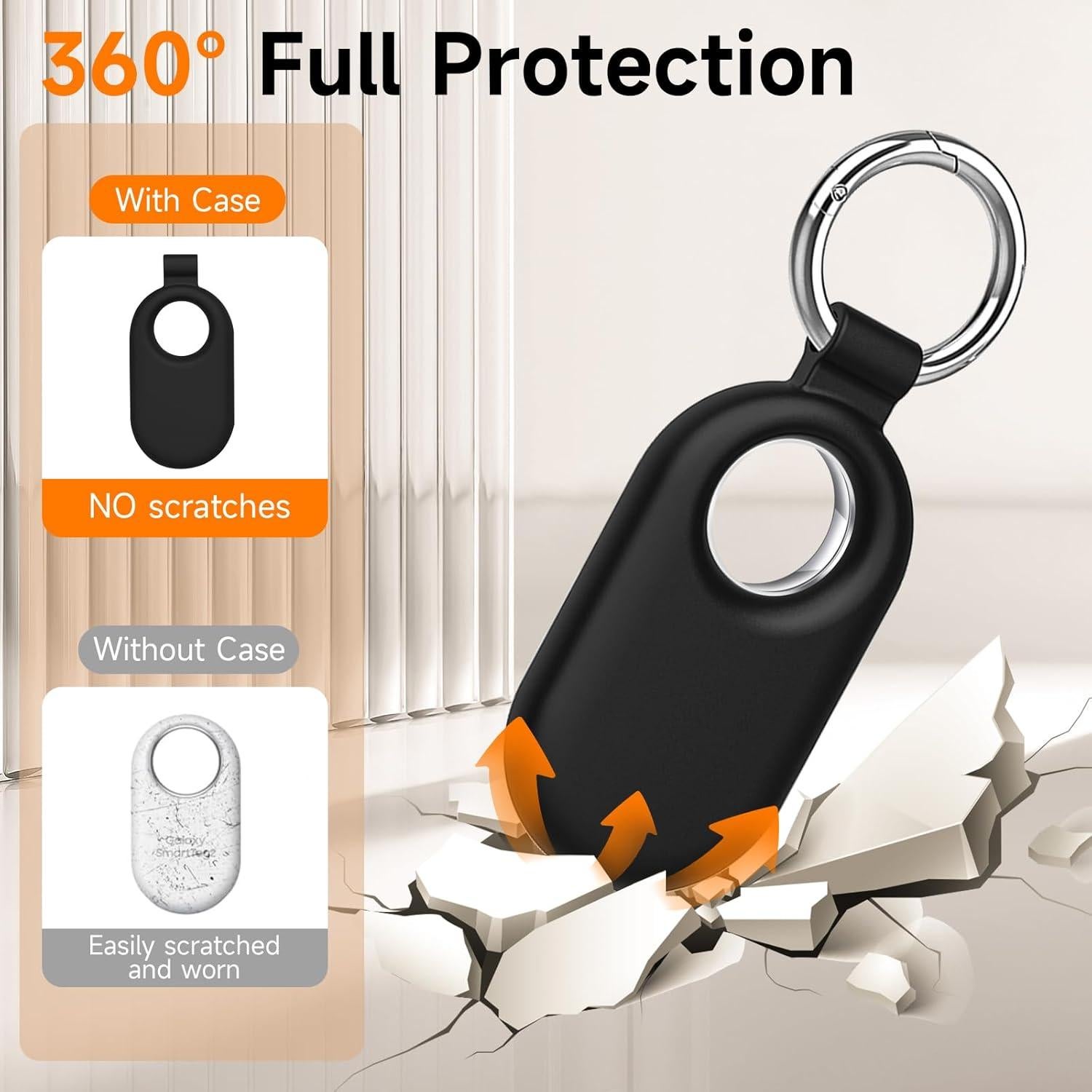 Funda protectora silicona Samsung Galaxy SmartTag2 - 2 unidades