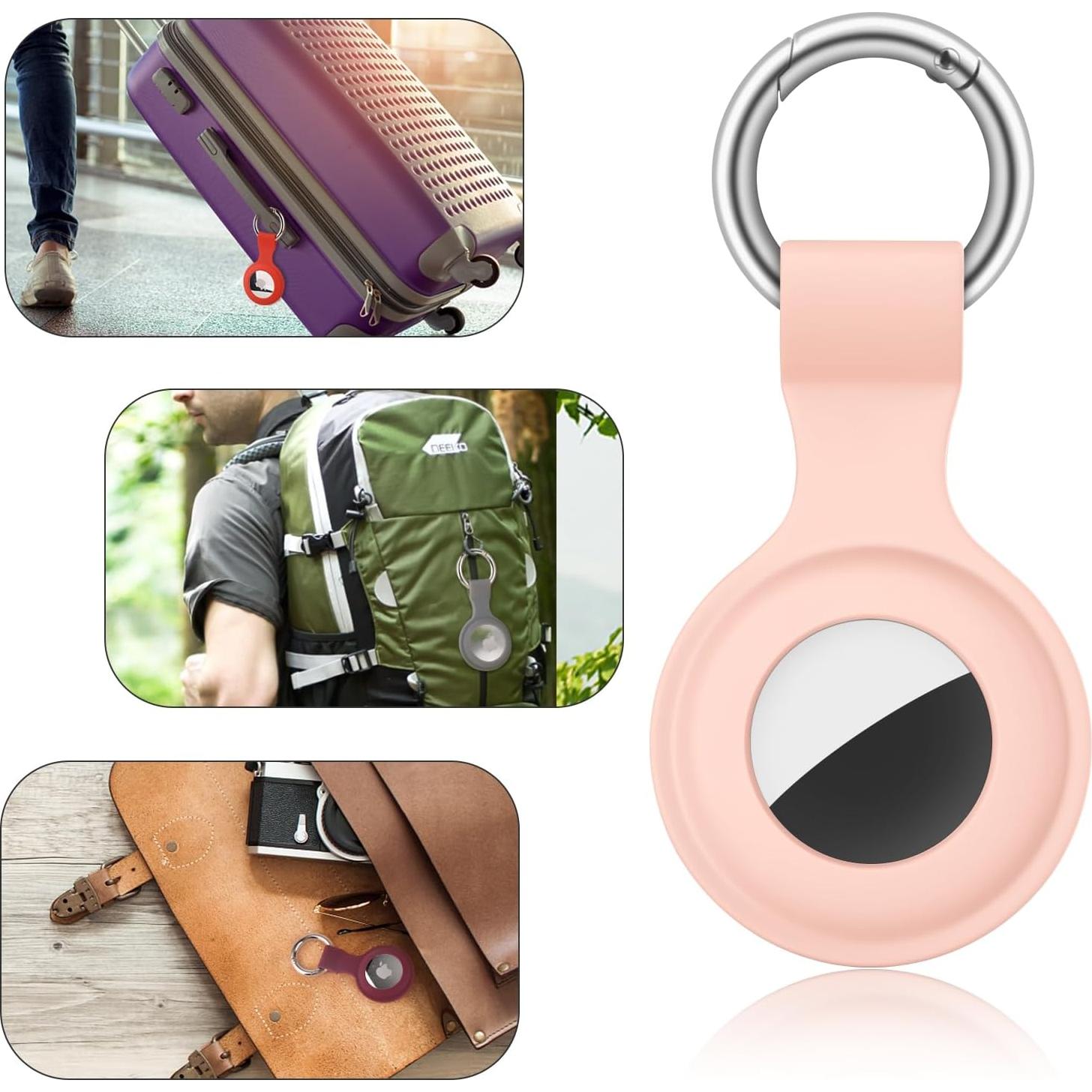 Funda de Silicona Vancle para AirTag 4 Piezas Colores