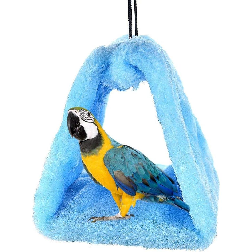 Hamaca Nido para Pájaro MOACC Grande Azul 32x17x25 cm