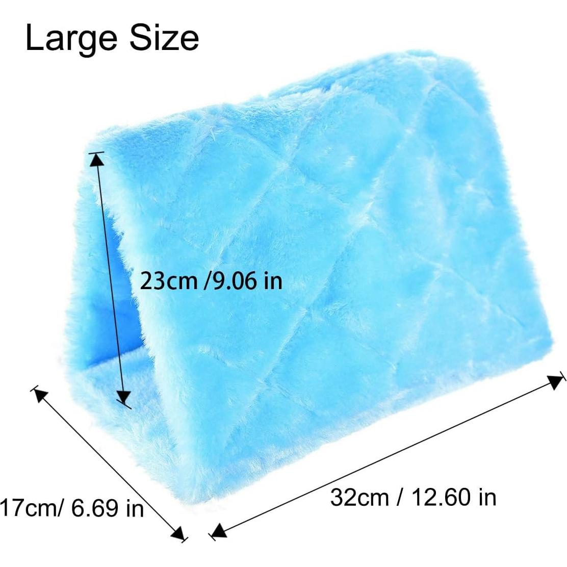 Hamaca Nido para Pájaro MOACC Grande Azul 32x17x25 cm