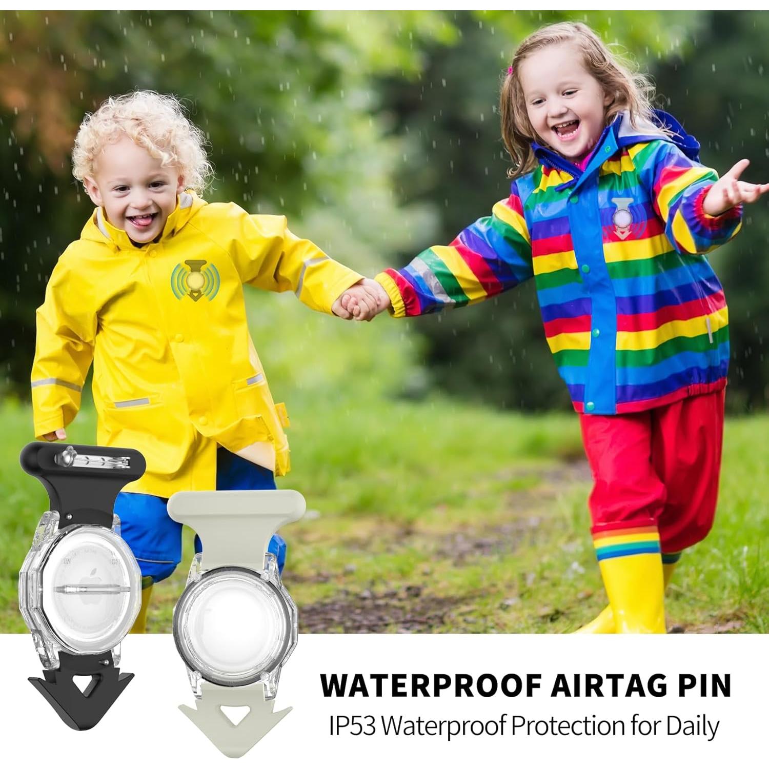 Soportes Impermeables para AirTag AGENTNANO - 2 Piezas