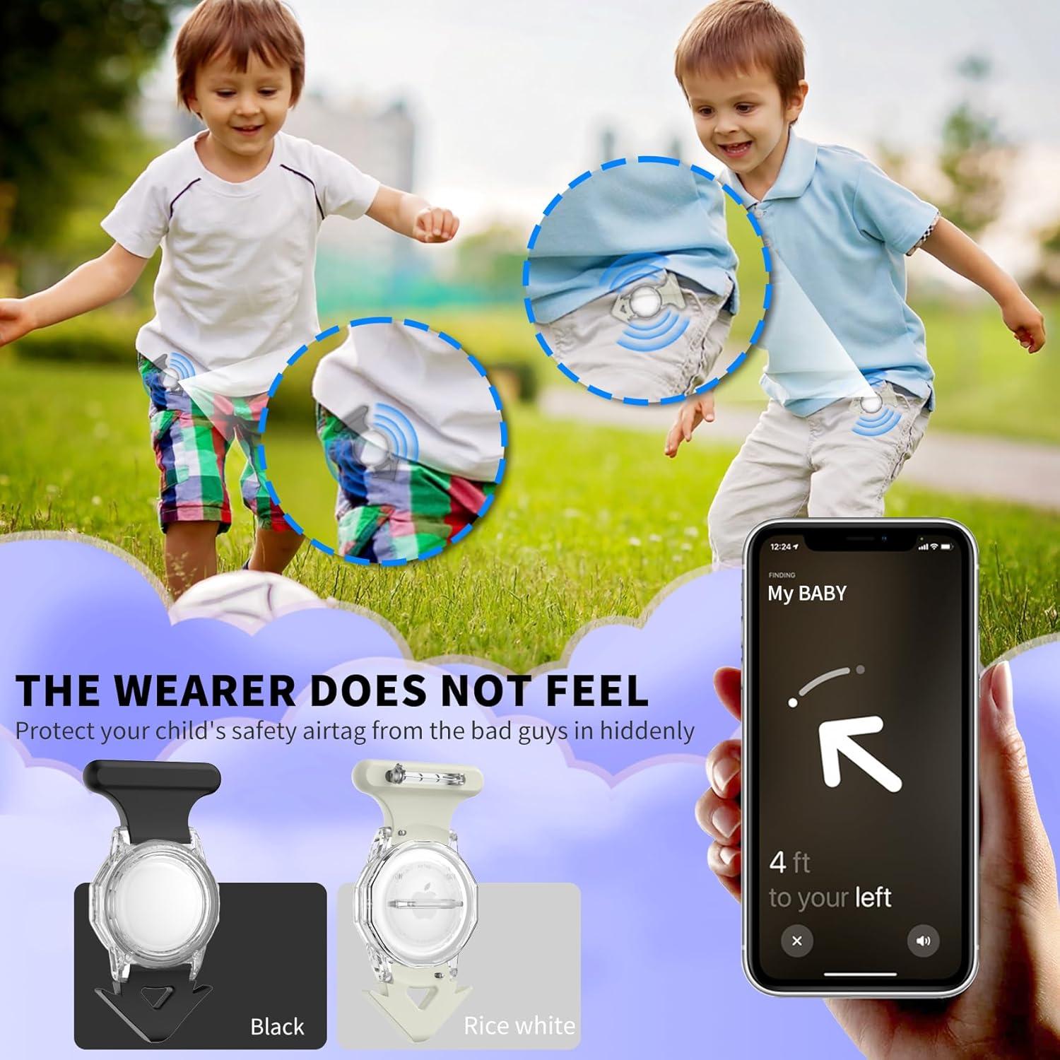 Soportes Impermeables para AirTag AGENTNANO - 2 Piezas