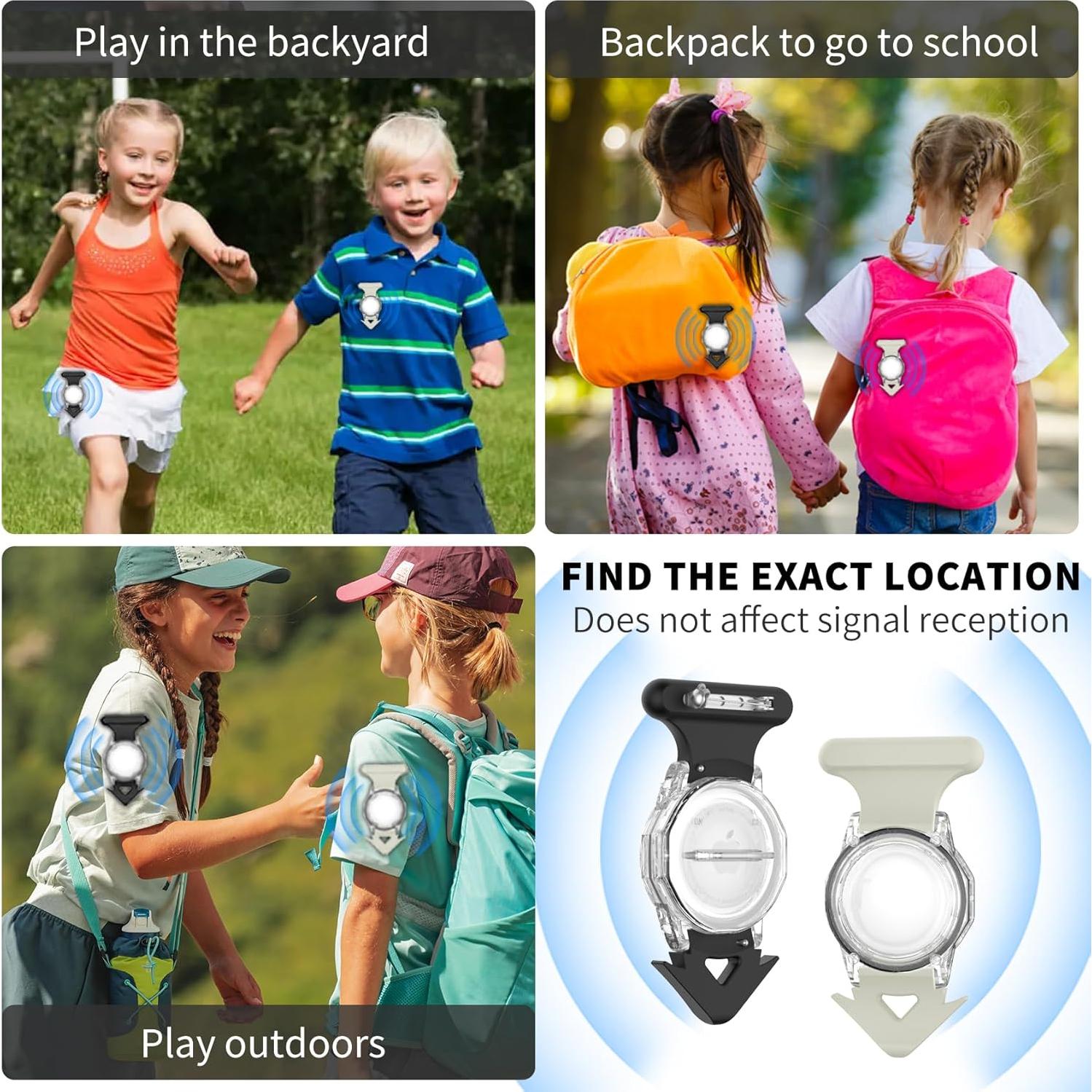 Soportes Impermeables para AirTag AGENTNANO - 2 Piezas