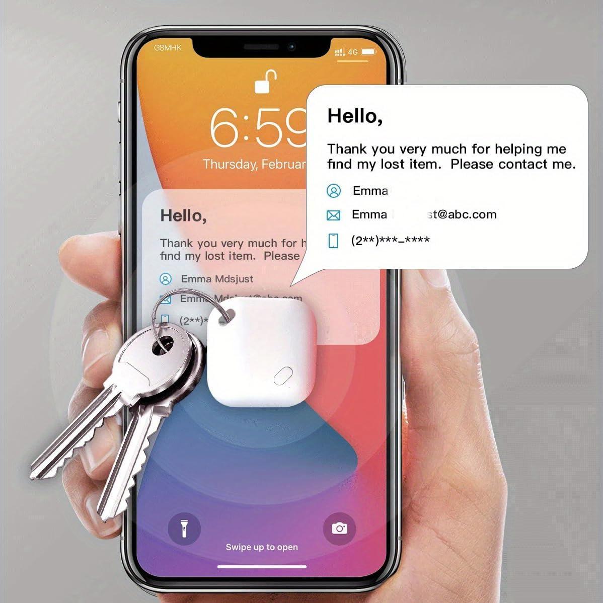 Localizador de Llaves Smart Tag MIUXGIO Blanco 4 Paquete