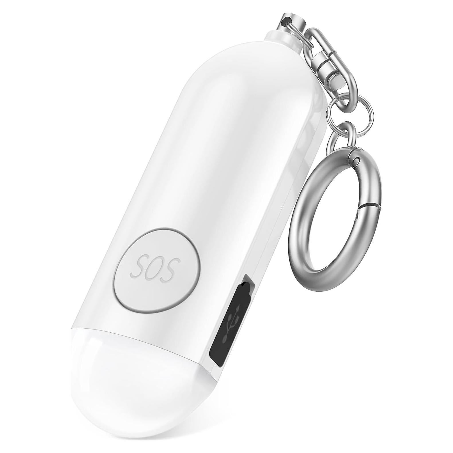 Alarma Personal Recargable iMangoo 130dB con Luz LED