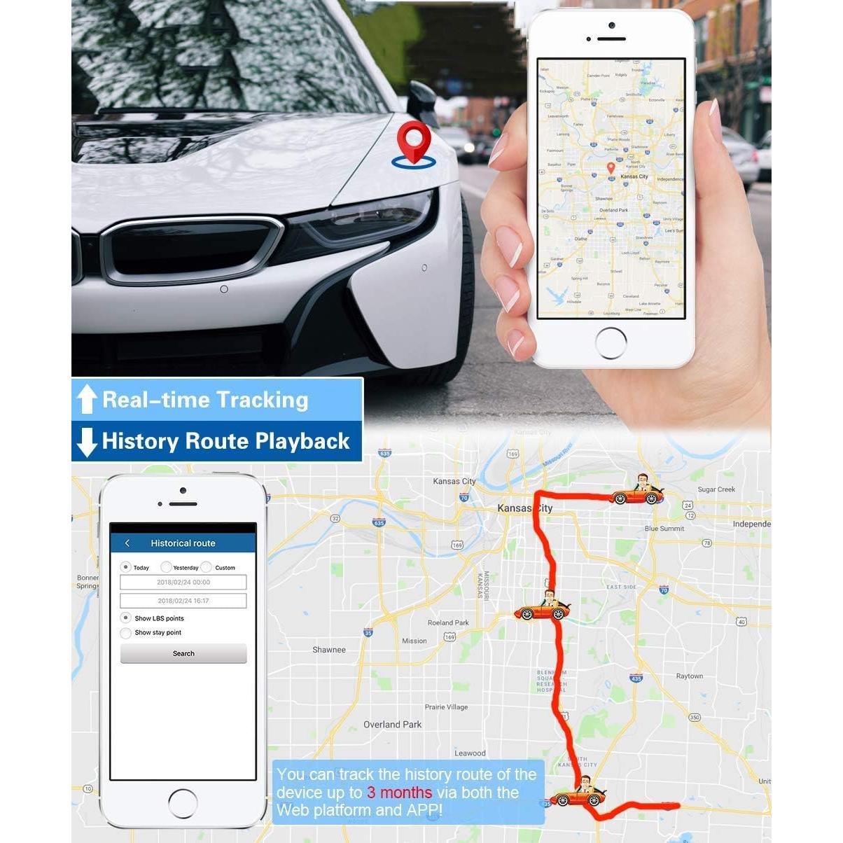 Rastreador GPS 4G Winnes TK905B Magnético Impermeable