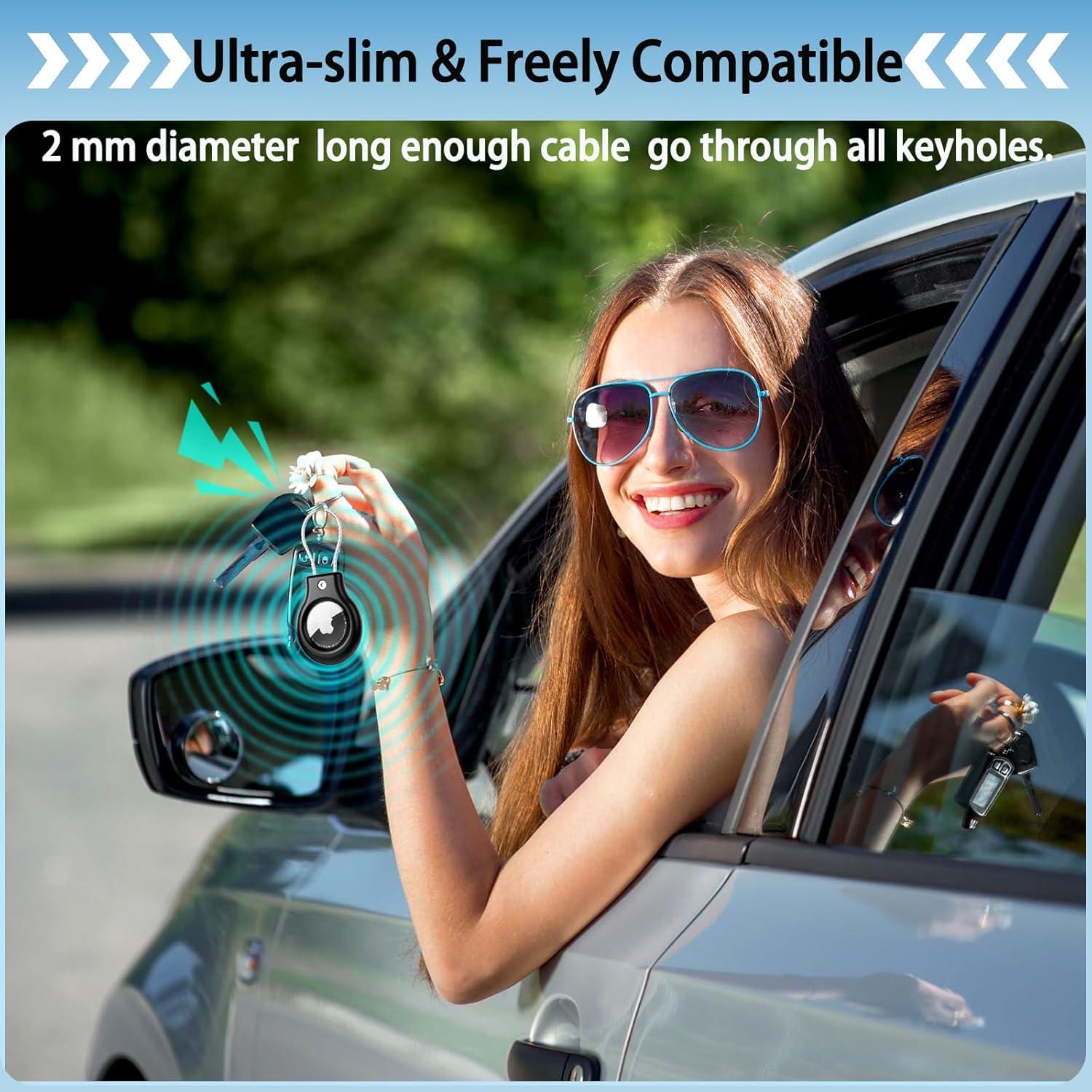 Soportes Antirrobo para AirTag TNSNK - 4 Unidades Colores