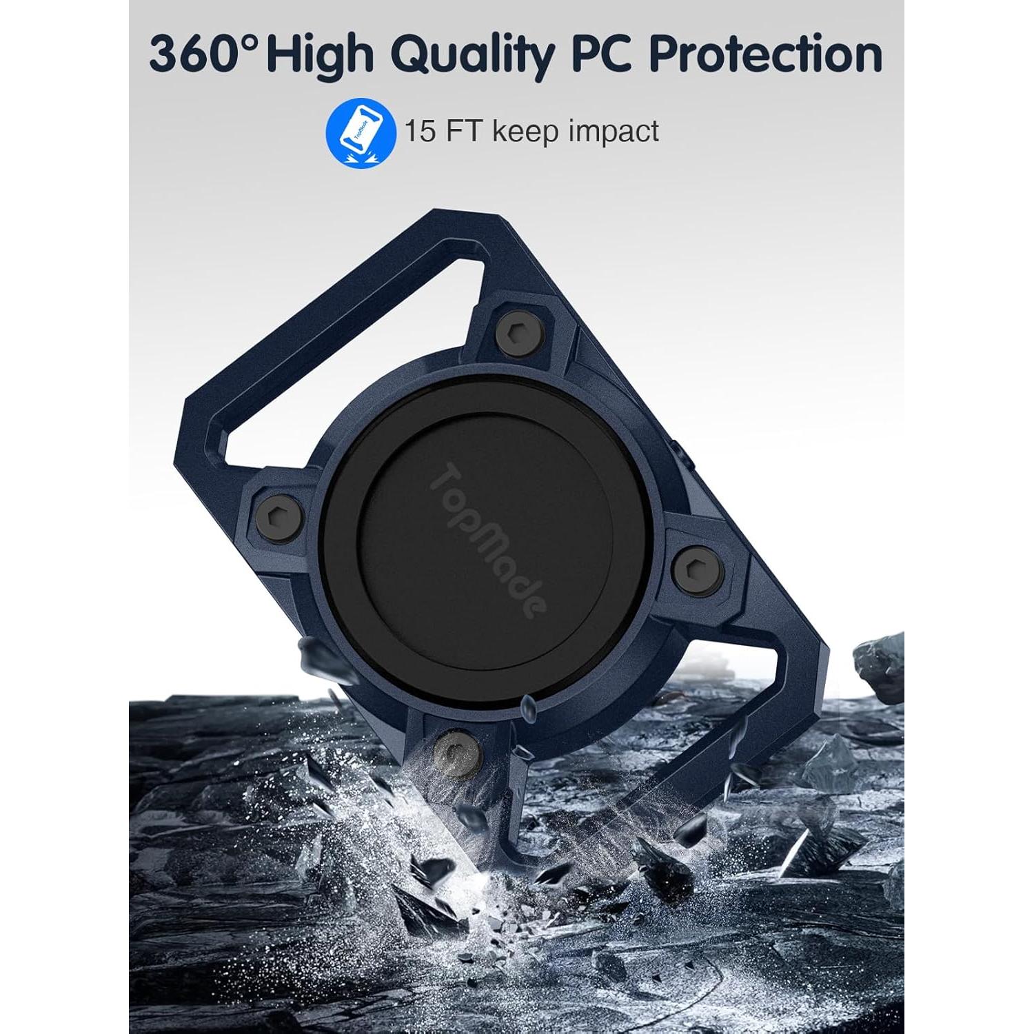 Rastreador Inteligente TopMade para Mascotas Azul Oscuro