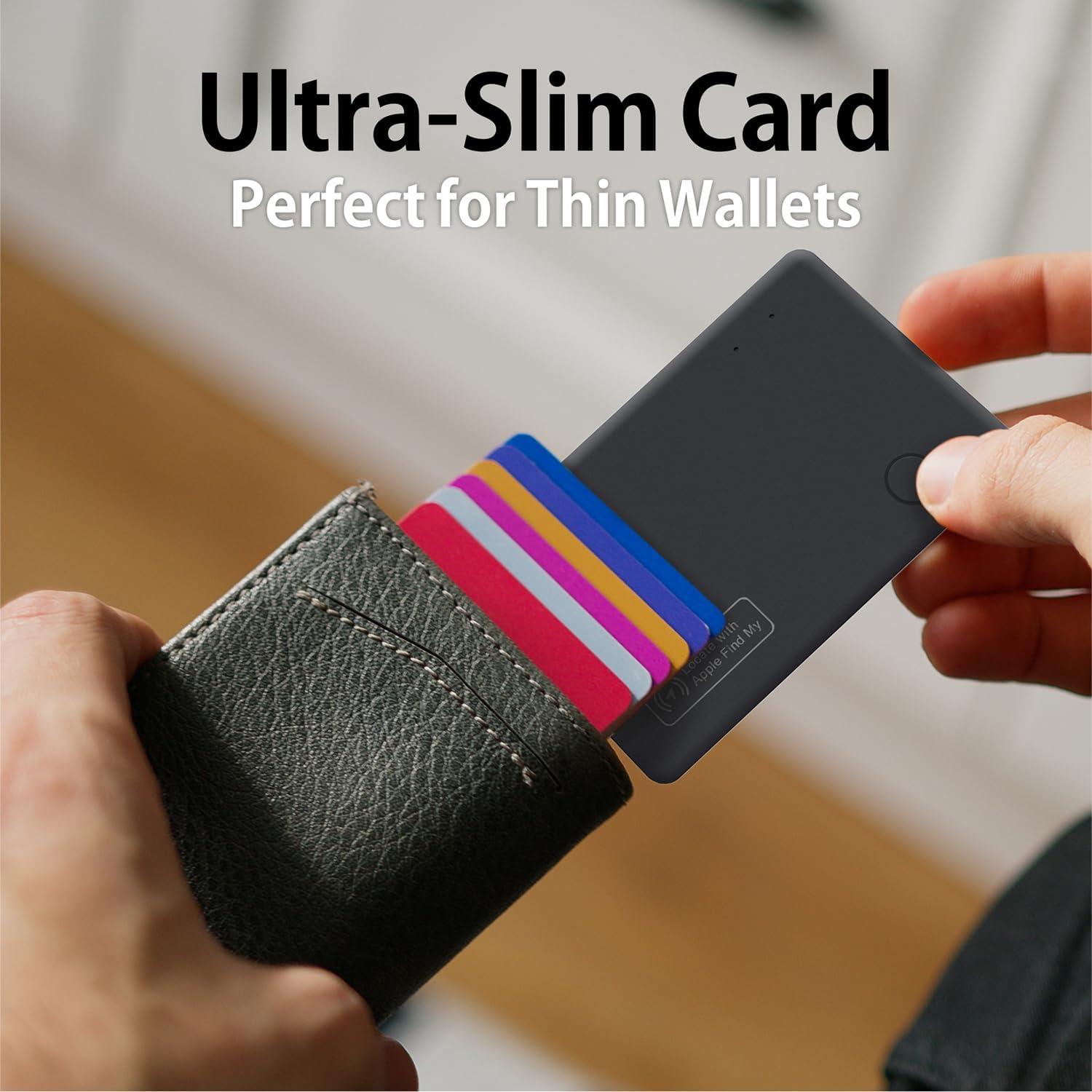 Tarjeta Rastreadora Eelexa para Cartera - Bluetooth, Recargable