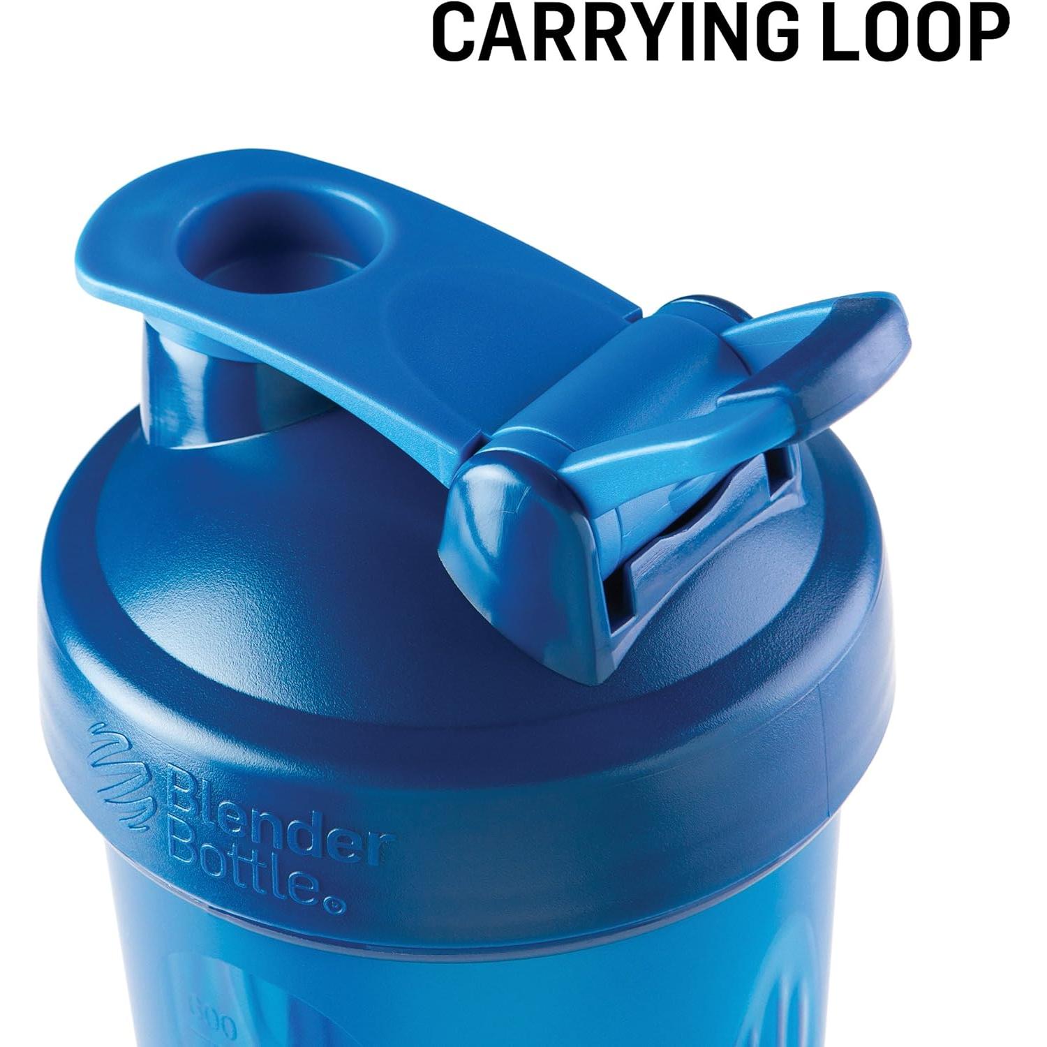 Botella Mezcladora BlenderBottle 28oz Paquete de 2 Clara/Negra