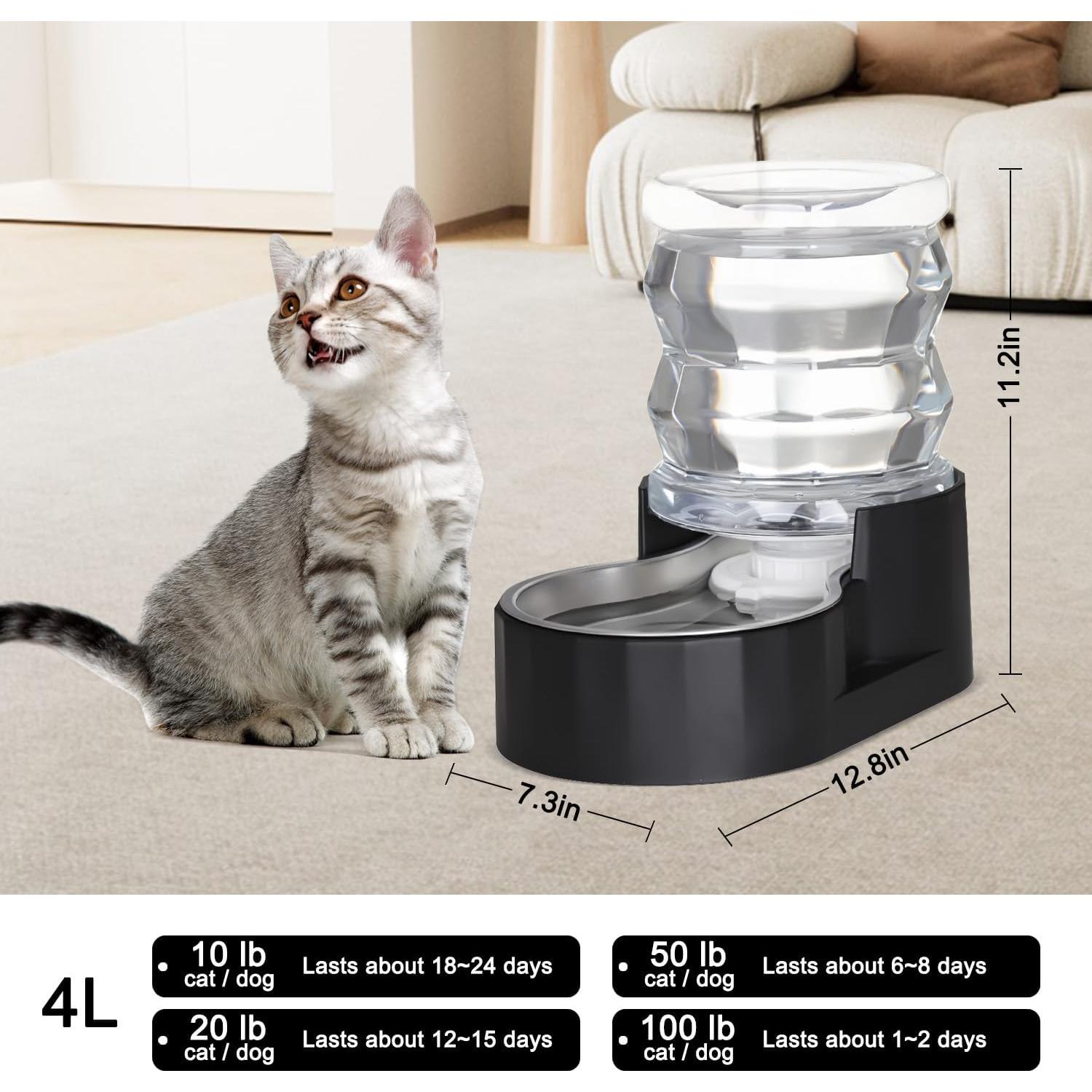 Dispensador de Agua Automático Sfozstra 4L Acero Inoxidable