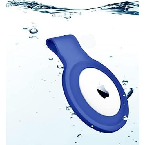 Funda de Silicona Se7enline para AirTag 2-Pack Verde Fluorescente