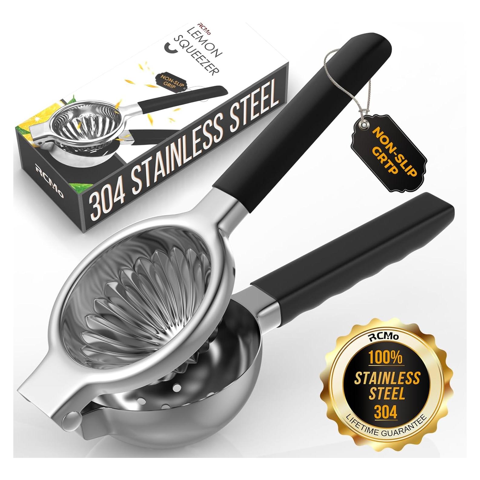Exprimidor Manual de Limón RCMo - Acero Inoxidable 304 - 0.5L