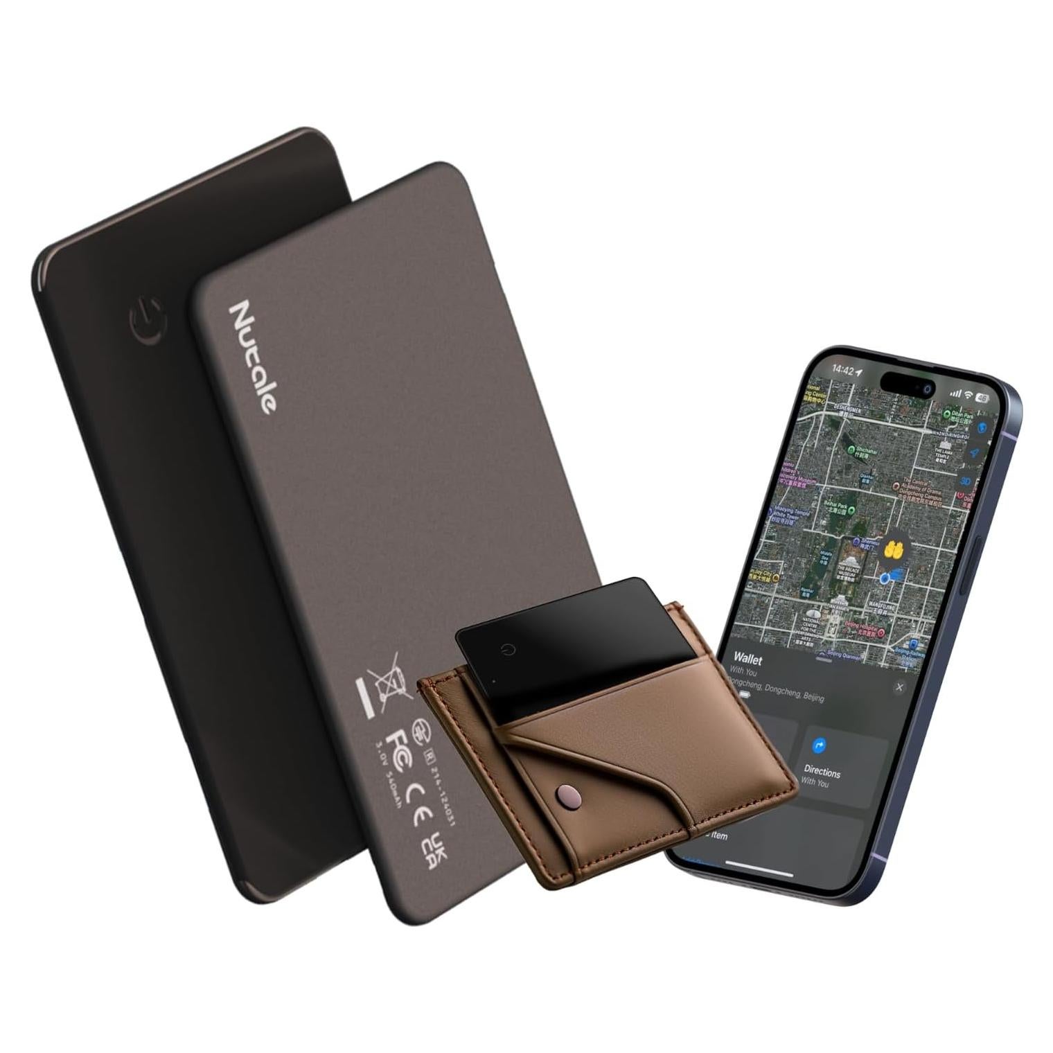 Localizador Bluetooth Nutale Air F15X Negro Resistente al Agua