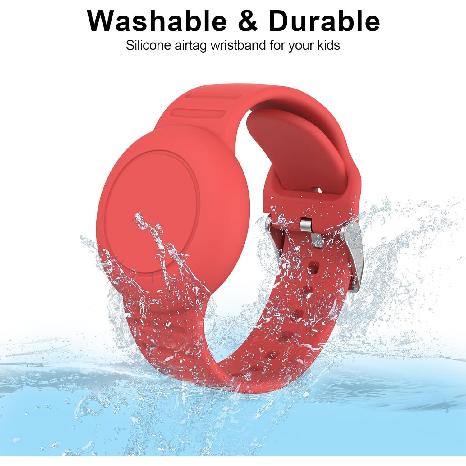 Pulsera Ajustable Meliya para Air Tag Niños Impermeable
