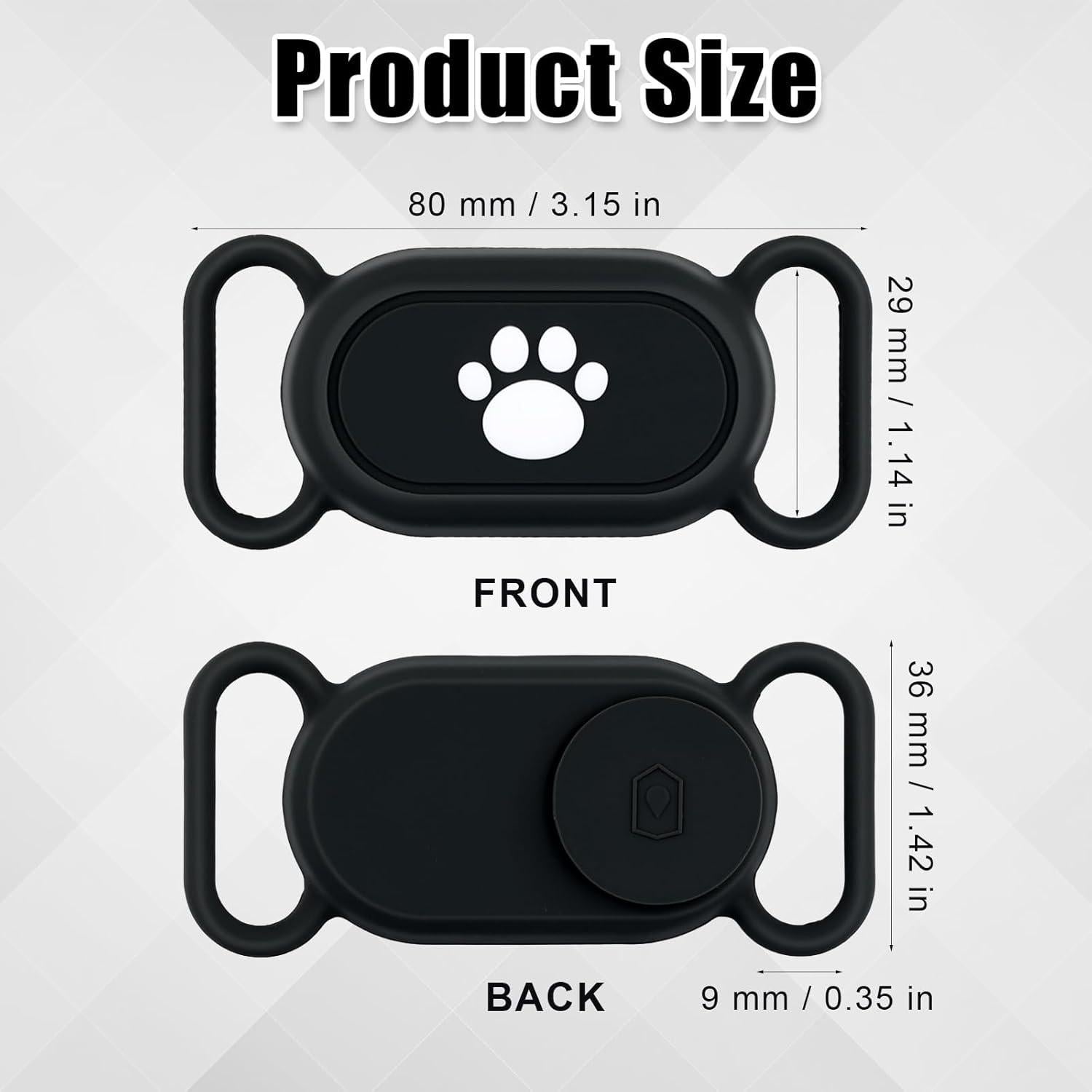 Soporte para Collar de Perro Galaxy SmartTag2 - 2 Piezas