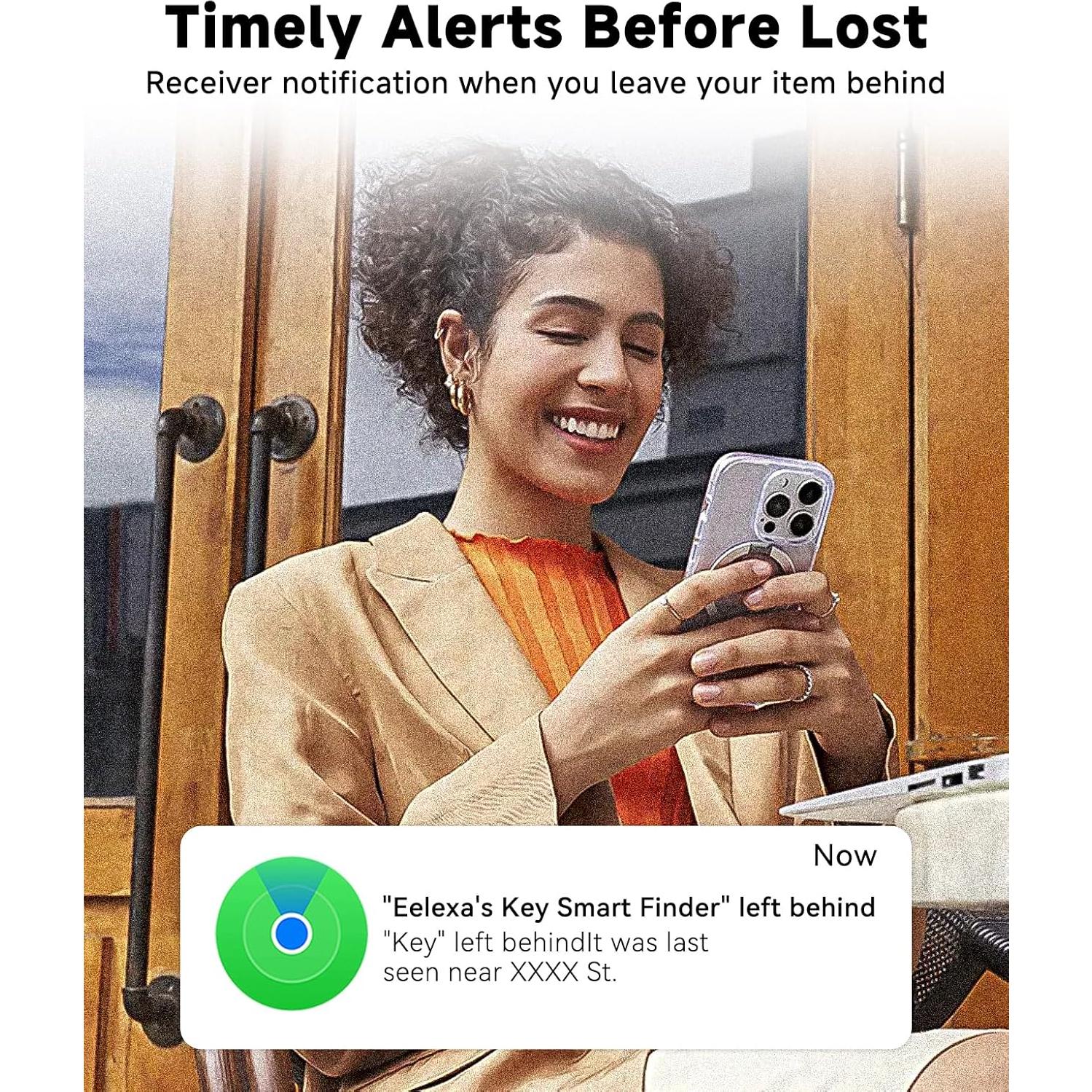 Etiquetas Inteligentes Eelexa para Apple Find My - 2 Paquete