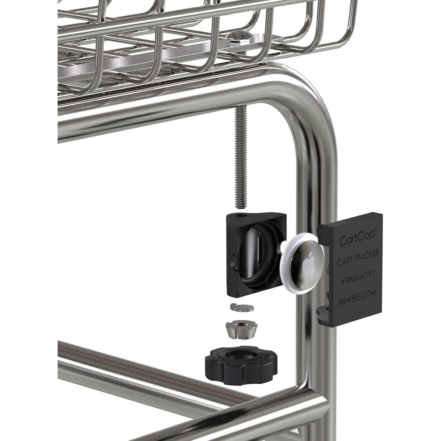 Soporte de seguimiento CartCop R&B Wire, paquete de 4