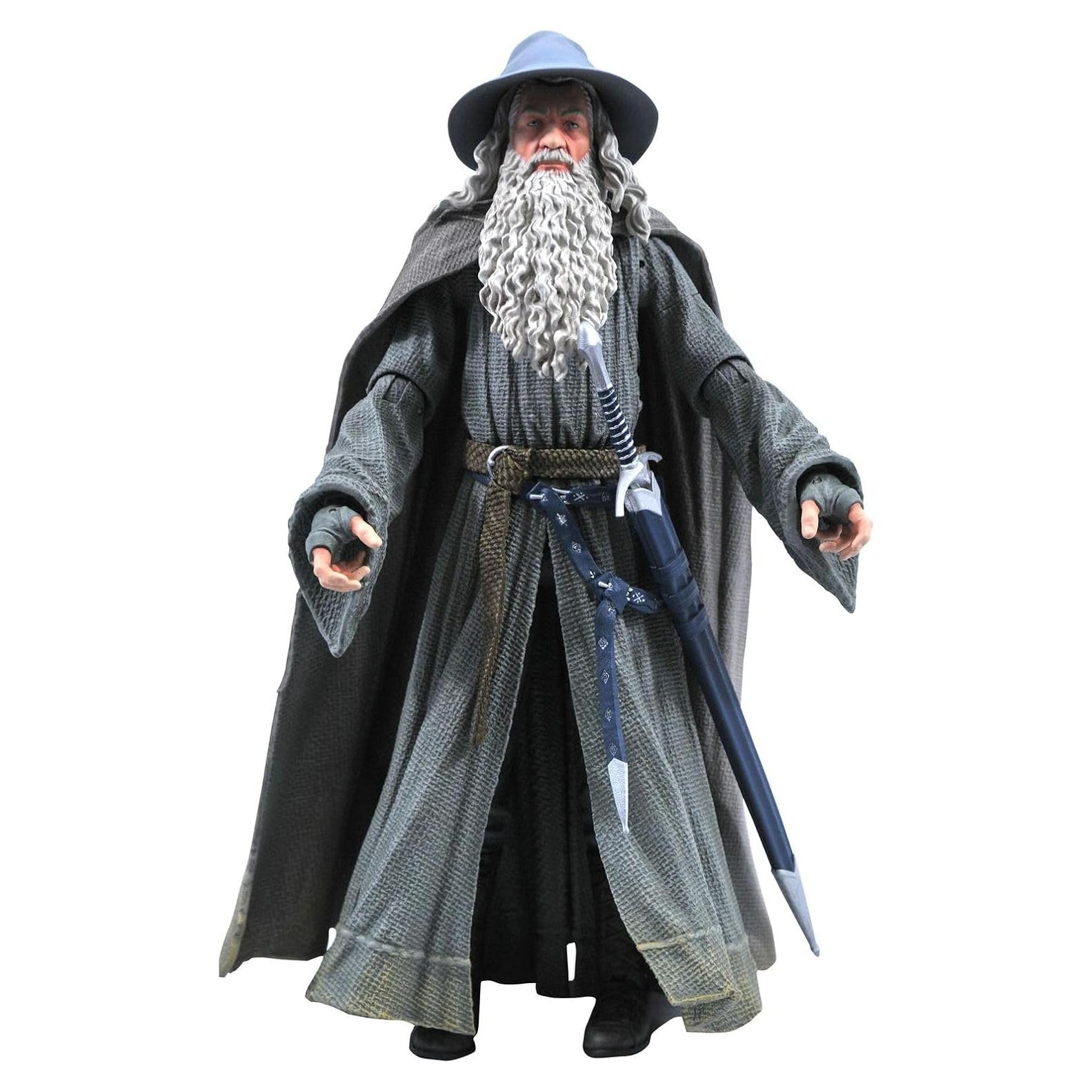 Figura de Acción Gandalf el Gris Diamond Select 17.8 cm