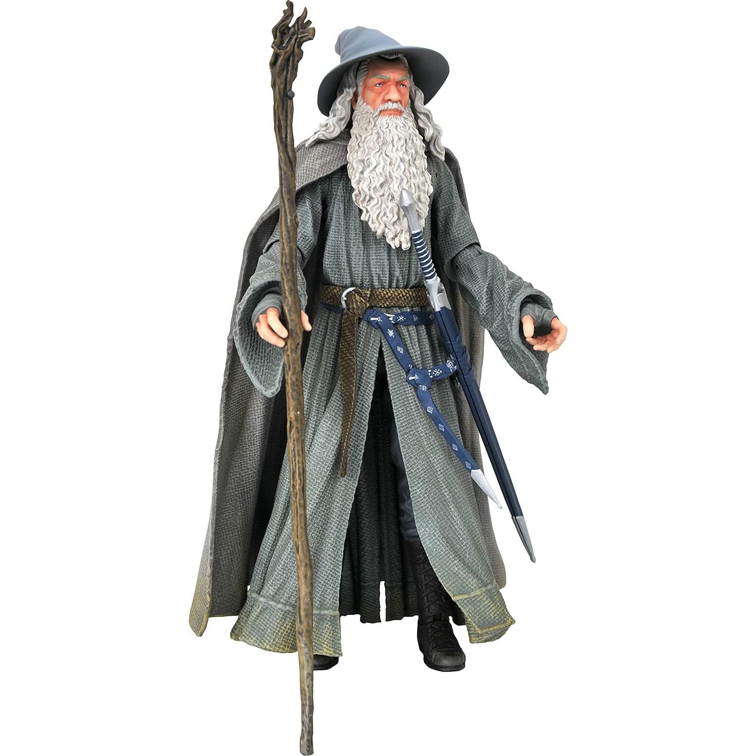 Figura de Acción Gandalf el Gris Diamond Select 17.8 cm