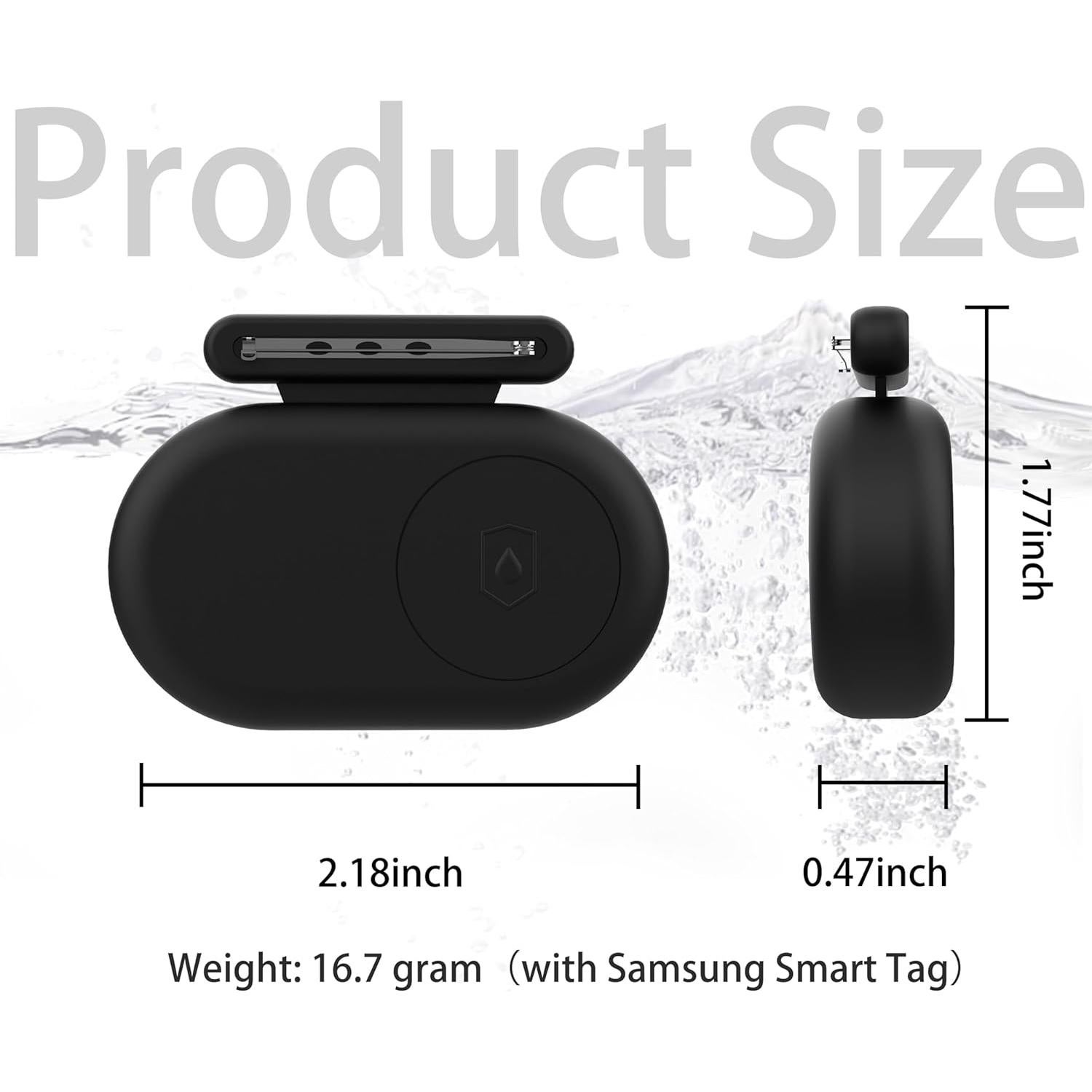 Funda a prueba de agua para Samsung SmartTag2 - Paquete de 2