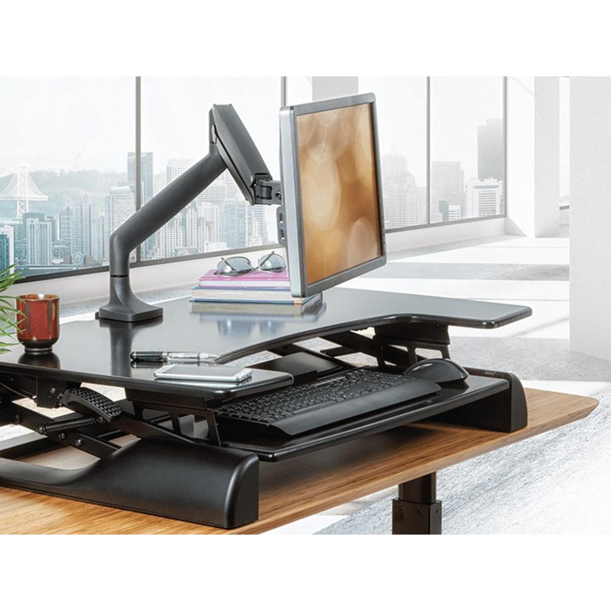 Soporte de Escritorio Ajustable Monoprice para Monitor 34"