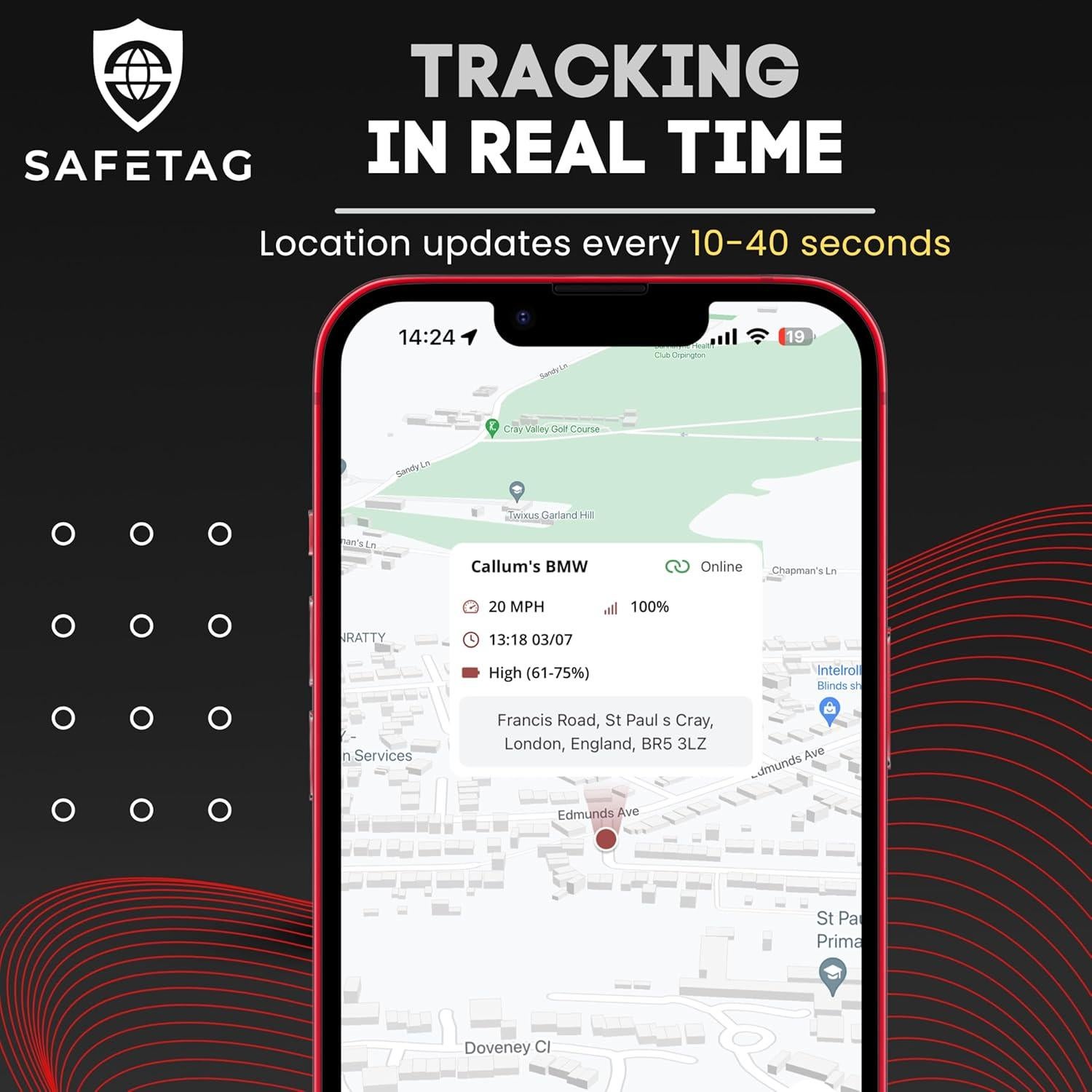 Rastreador GPS Mini 4G SafeTag - Seguimiento en Tiempo Real