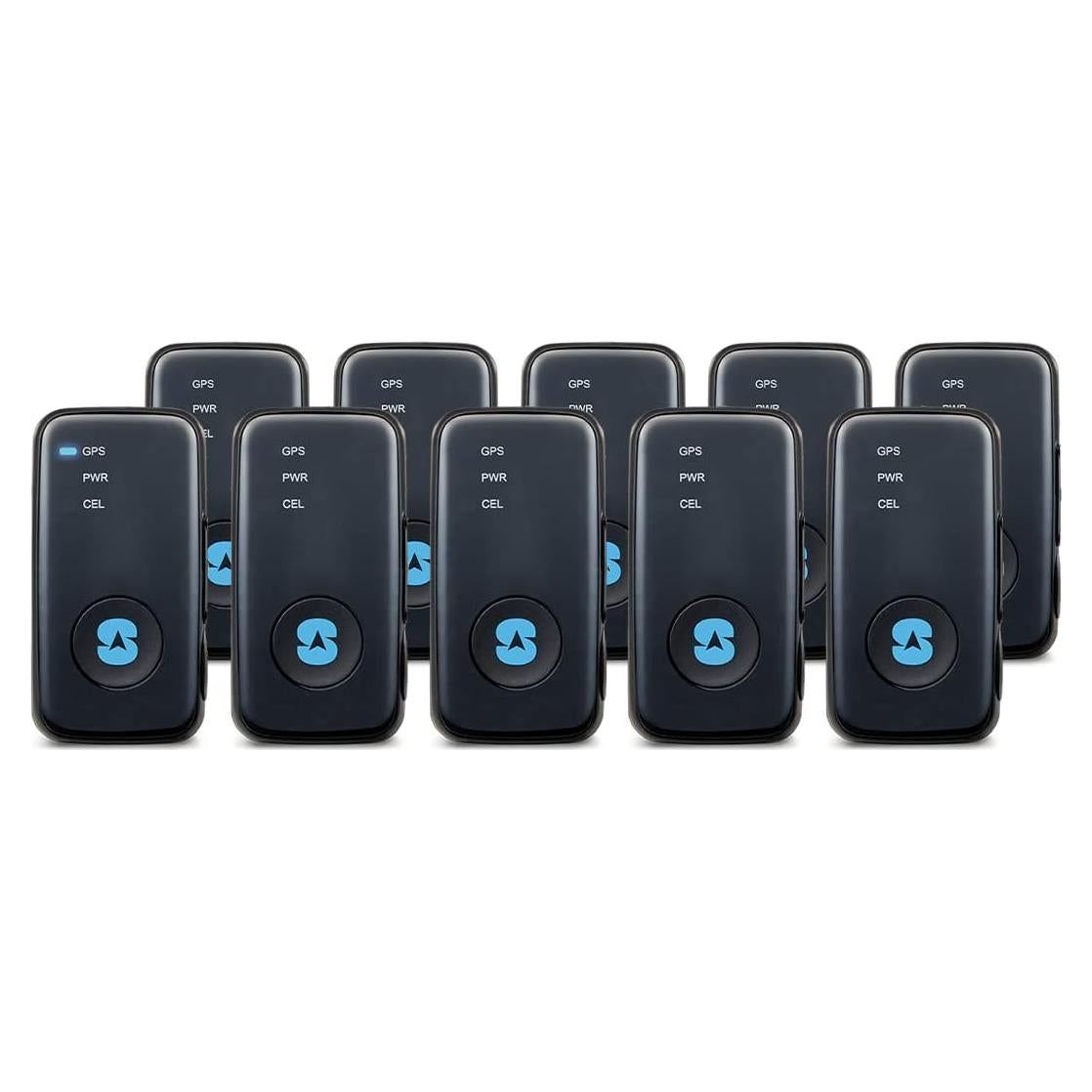 (10 Pack) Spytec GPS Smart Mini GPS Tracker for Vehicles Cars Trucks Loved Ones, Fleets, Hidden Tracker Device for Vehicles with Unlimited US and Worldwide Real-Time Tracking App - USA Made Tech