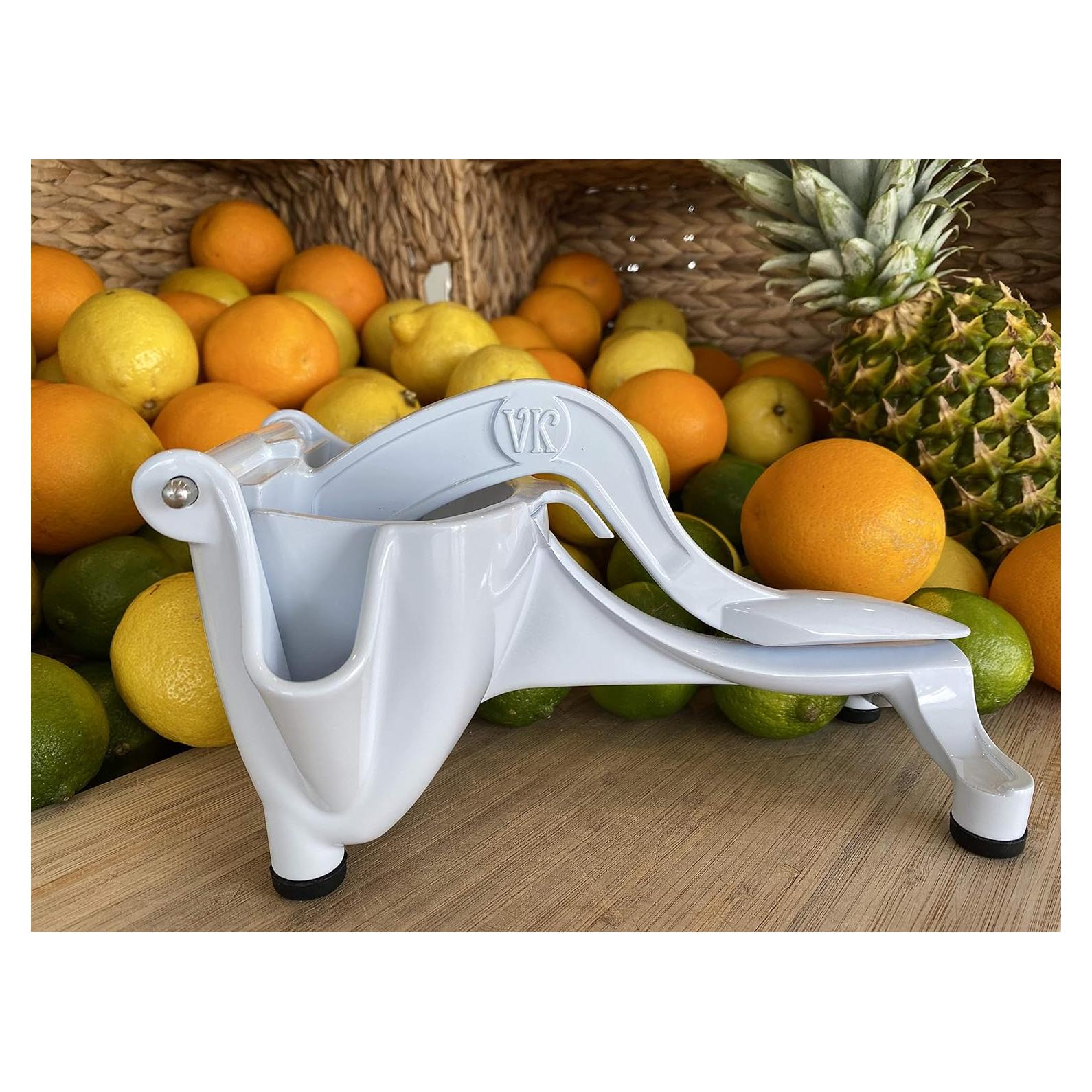 Exprimidor Manual Vintage Kitchen 0.5L Acabado Blanco