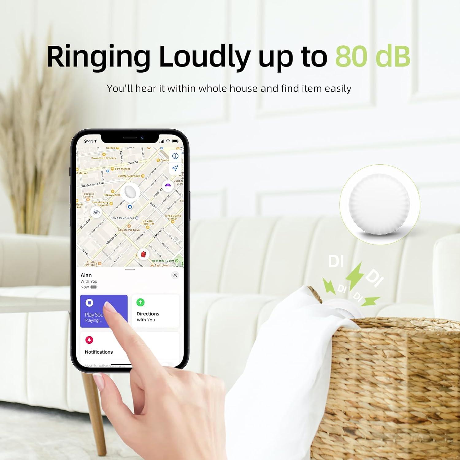 Rastreador de Llaves Bluetooth Mangotek StarTag Blanco