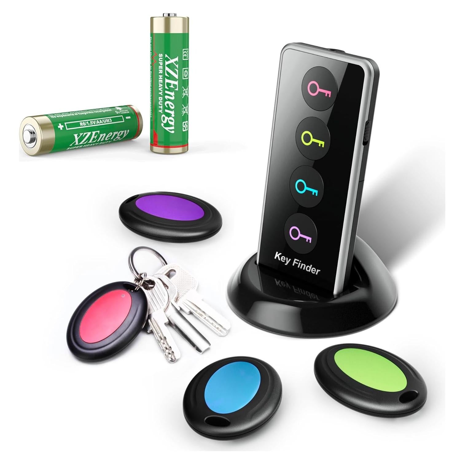 Localizador de Llaves Inalámbrico MYLAIM con Luz LED 40m