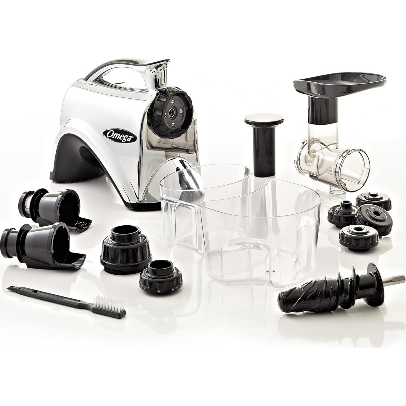 Exprimidor Omega NC900HDC Prensa en Frío 150W Metálico